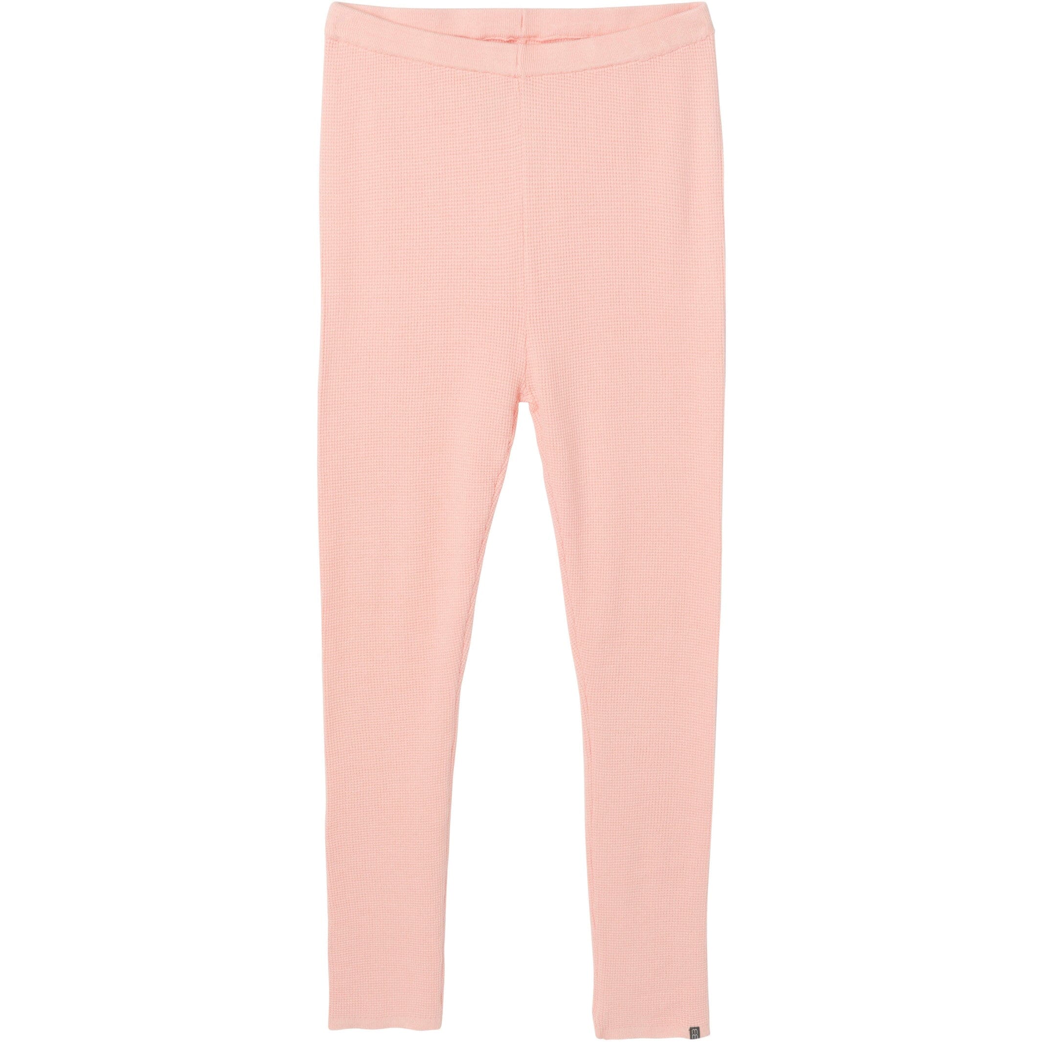 Mommy & Me 2-Piece Pink Hooded Waffle Viscose Top & Legging Bundle - Image 9