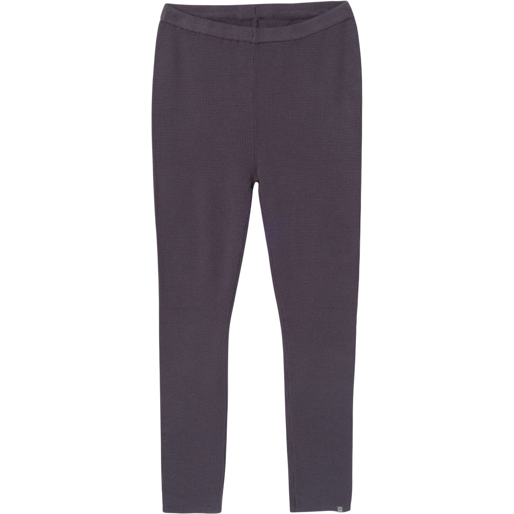 Mommy & Me 2-Piece Dark Grey Hooded Waffle Viscose Top & Legging Bundle - Image 9