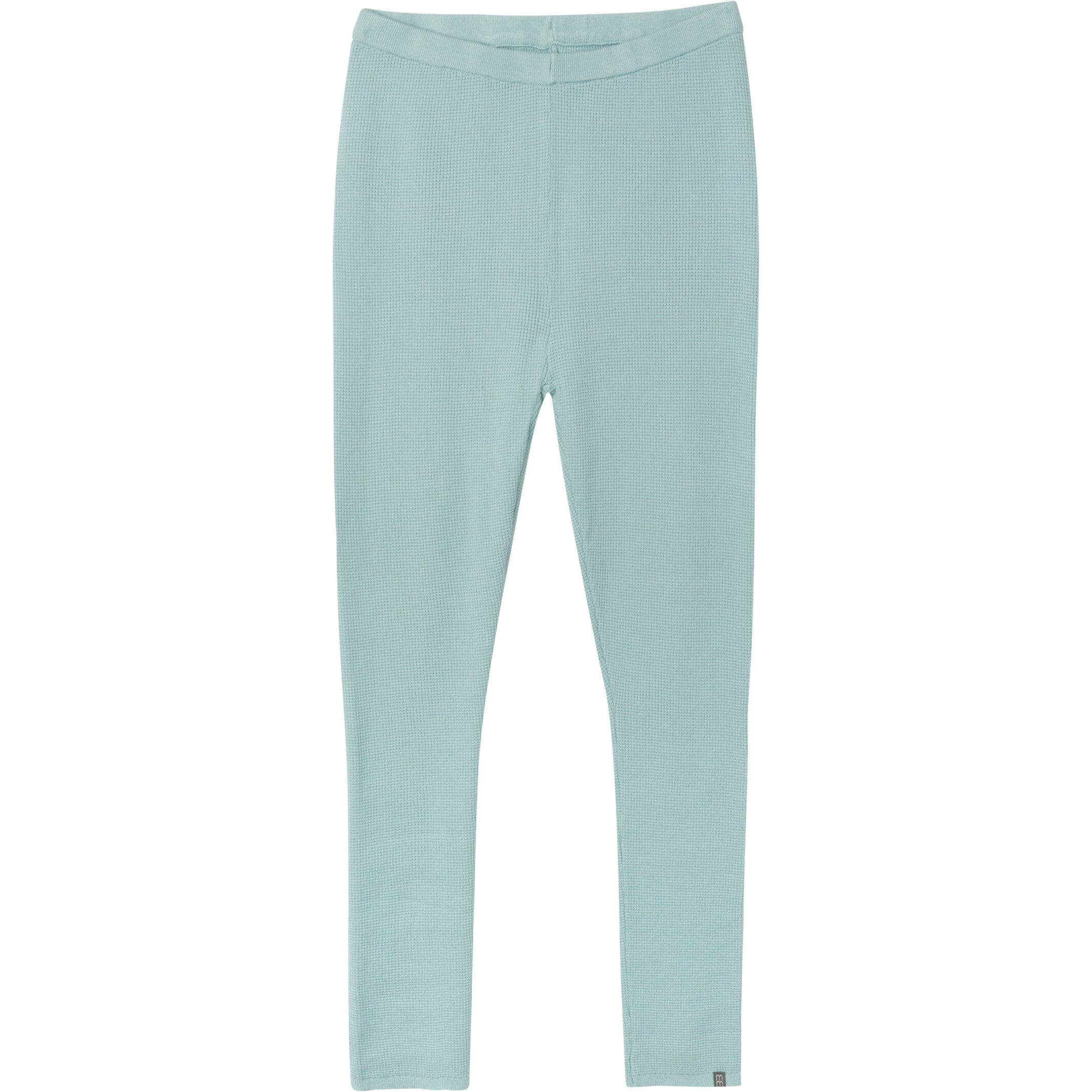 Mommy & Me 2-Piece Medium Sky Hooded Waffle Viscose Top & Legging Bundle - Image 9