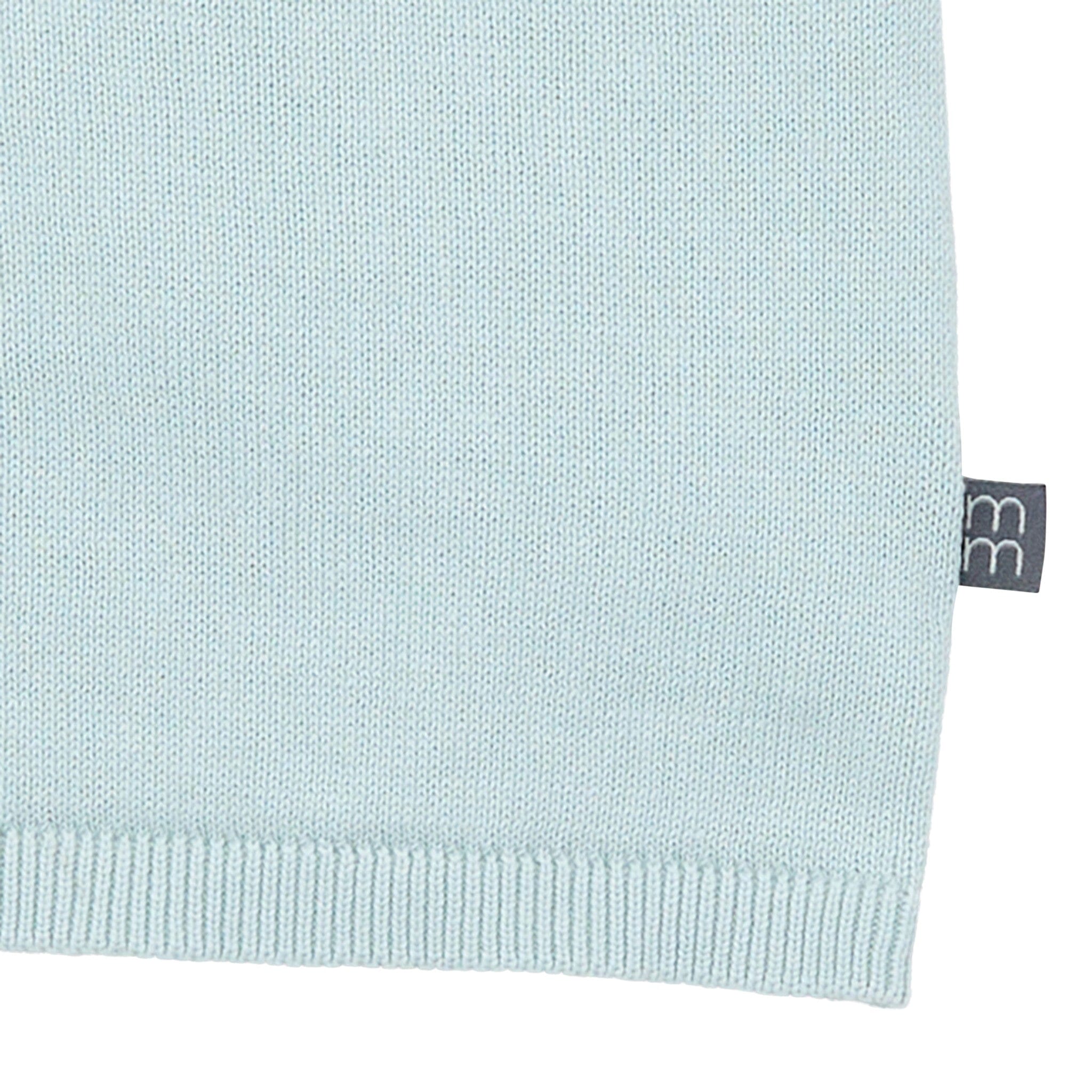2-Piece Baby Boys Light Sky Johnny Collar Sweater Knit Set - Image 4