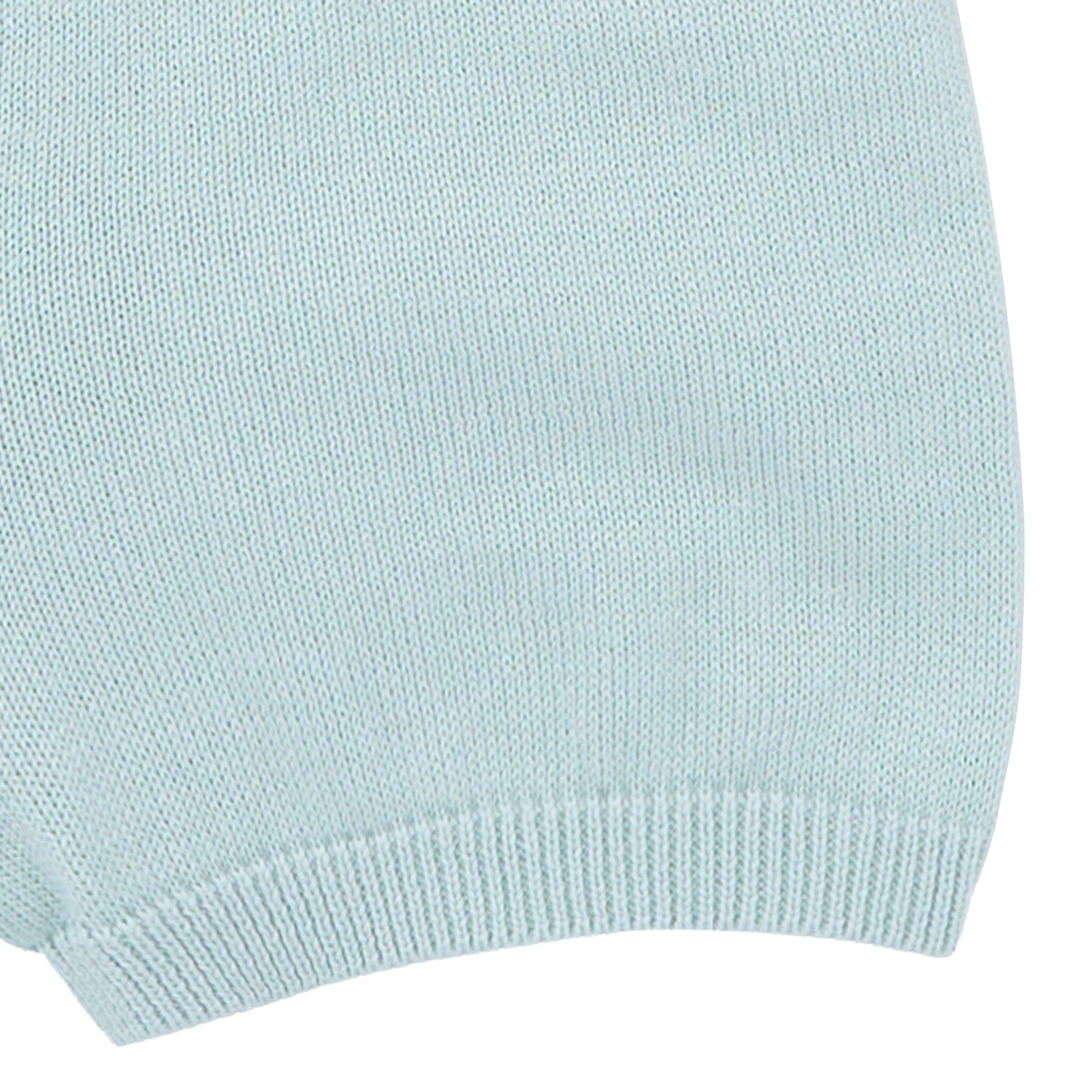 2-Piece Baby Boys Light Sky Johnny Collar Sweater Knit Set - Image 7