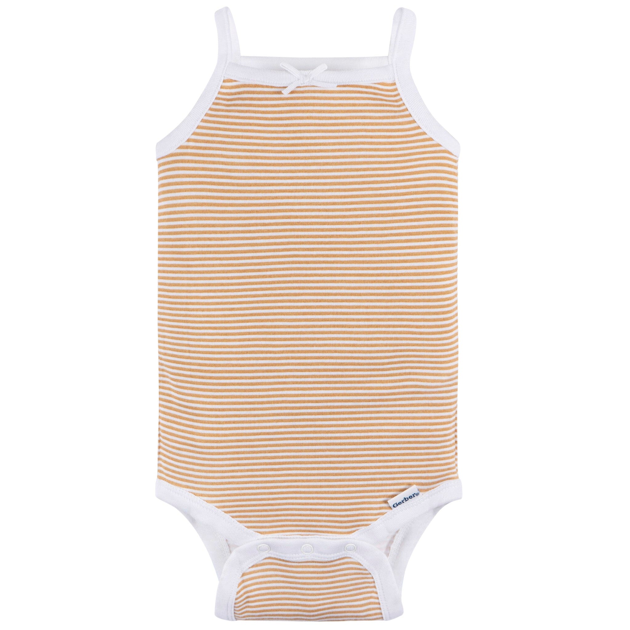 4-Pack Baby Girls Green Floral Sleeveless Onesies® Bodysuits - Image 8