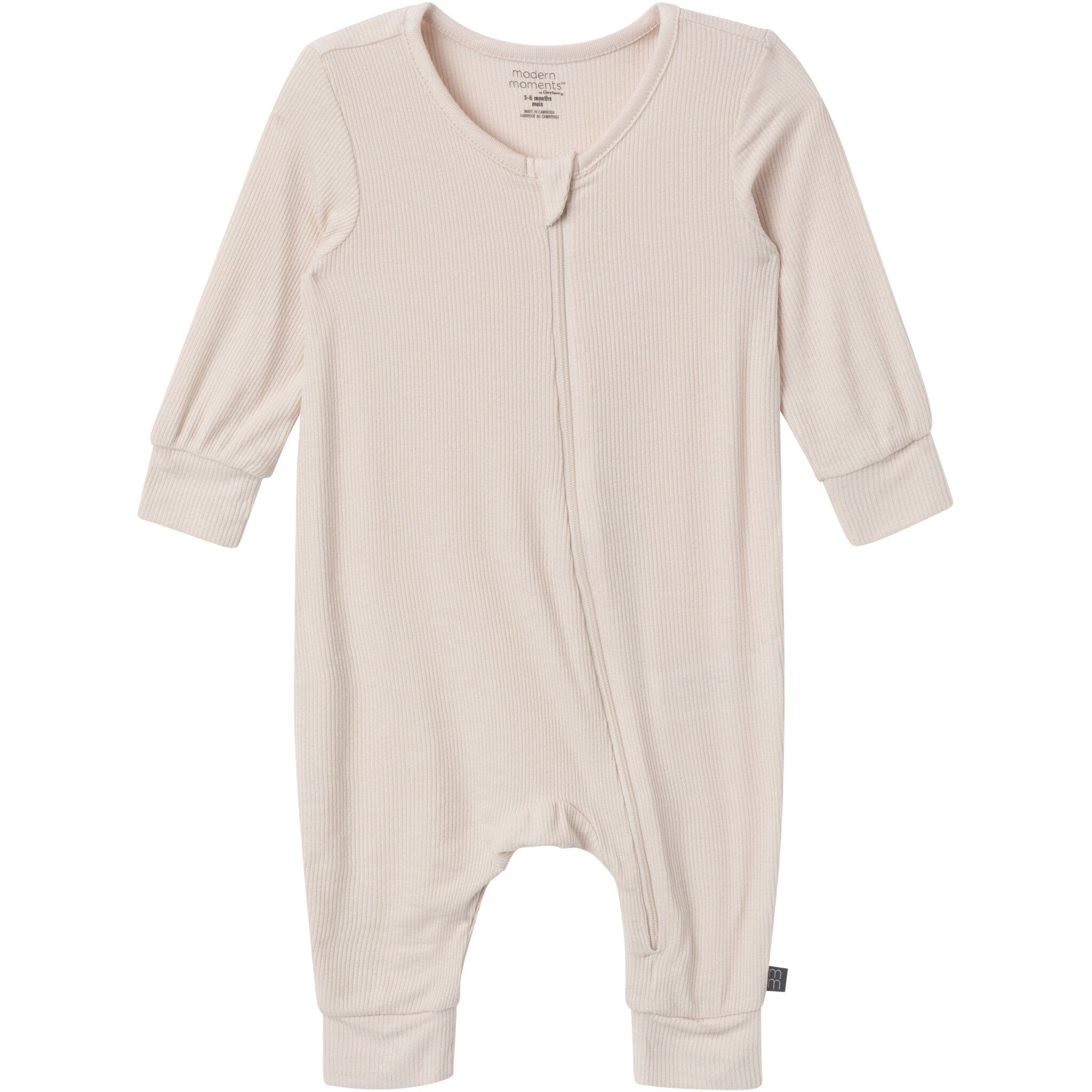 2-Pack Baby Neutral Hot Air Balloon Zip Front Viscose Rompers - Image 5