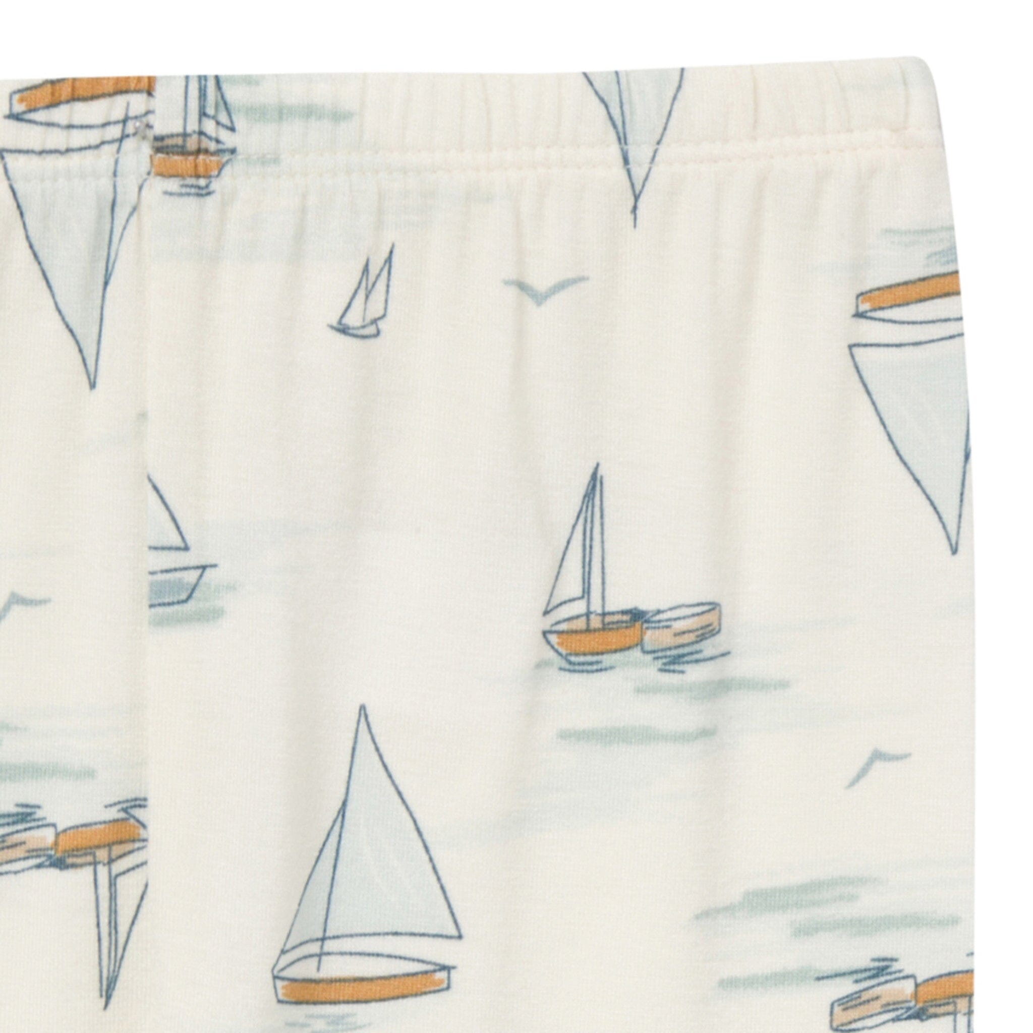 4-Piece Infant & Toddler Boys Ivory Sailing Viscose Snug Fitting Pajamas - Image 10