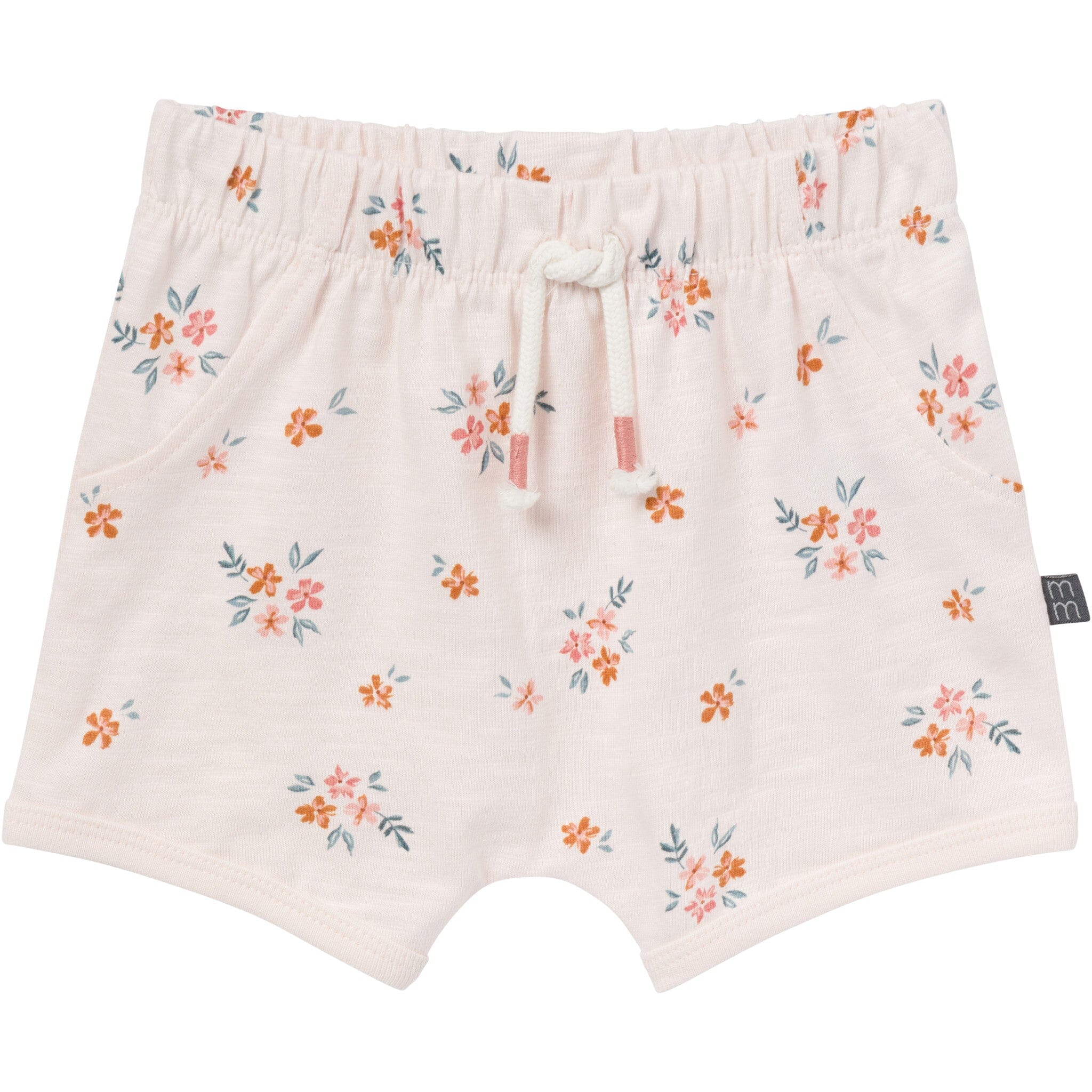 4-Piece Baby Girls Flower Bunches Sleeveless Peplum Tops and Shorts Set - Image 9