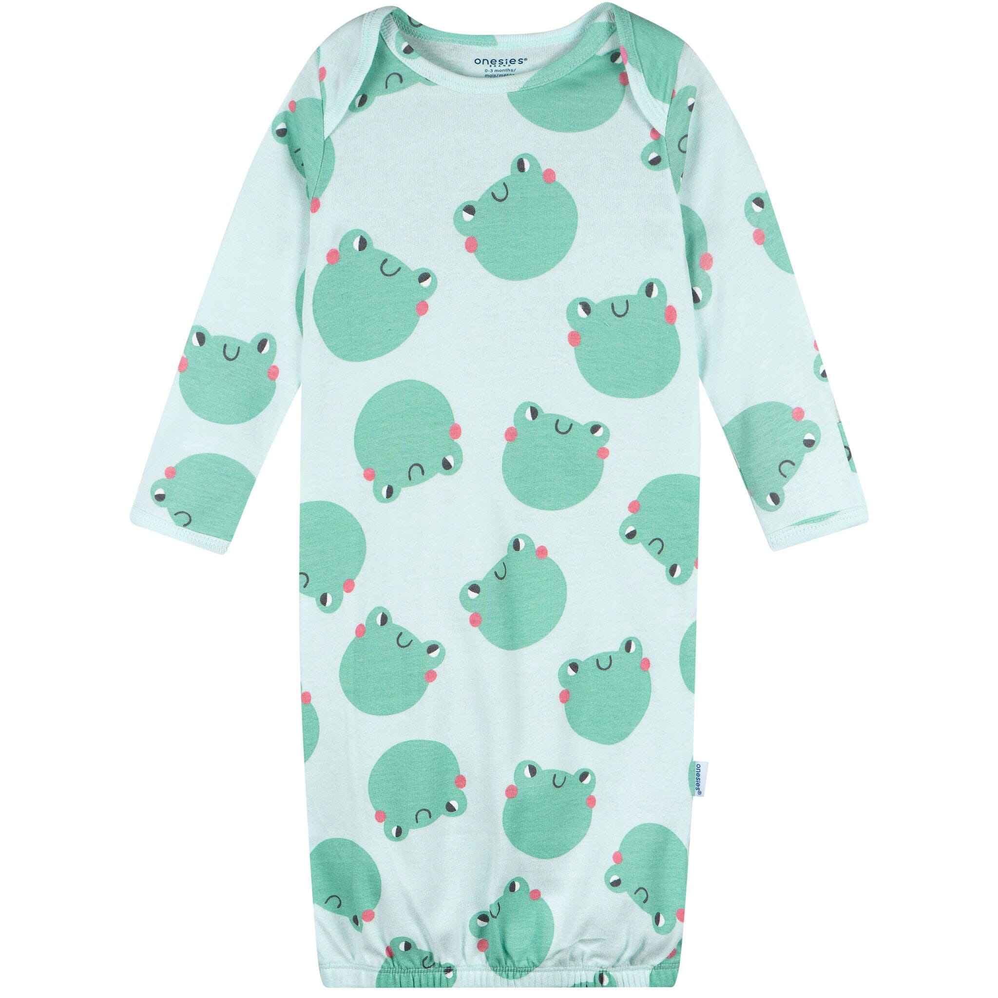 2-Pack Baby Boys Frogs Gowns - Image 2