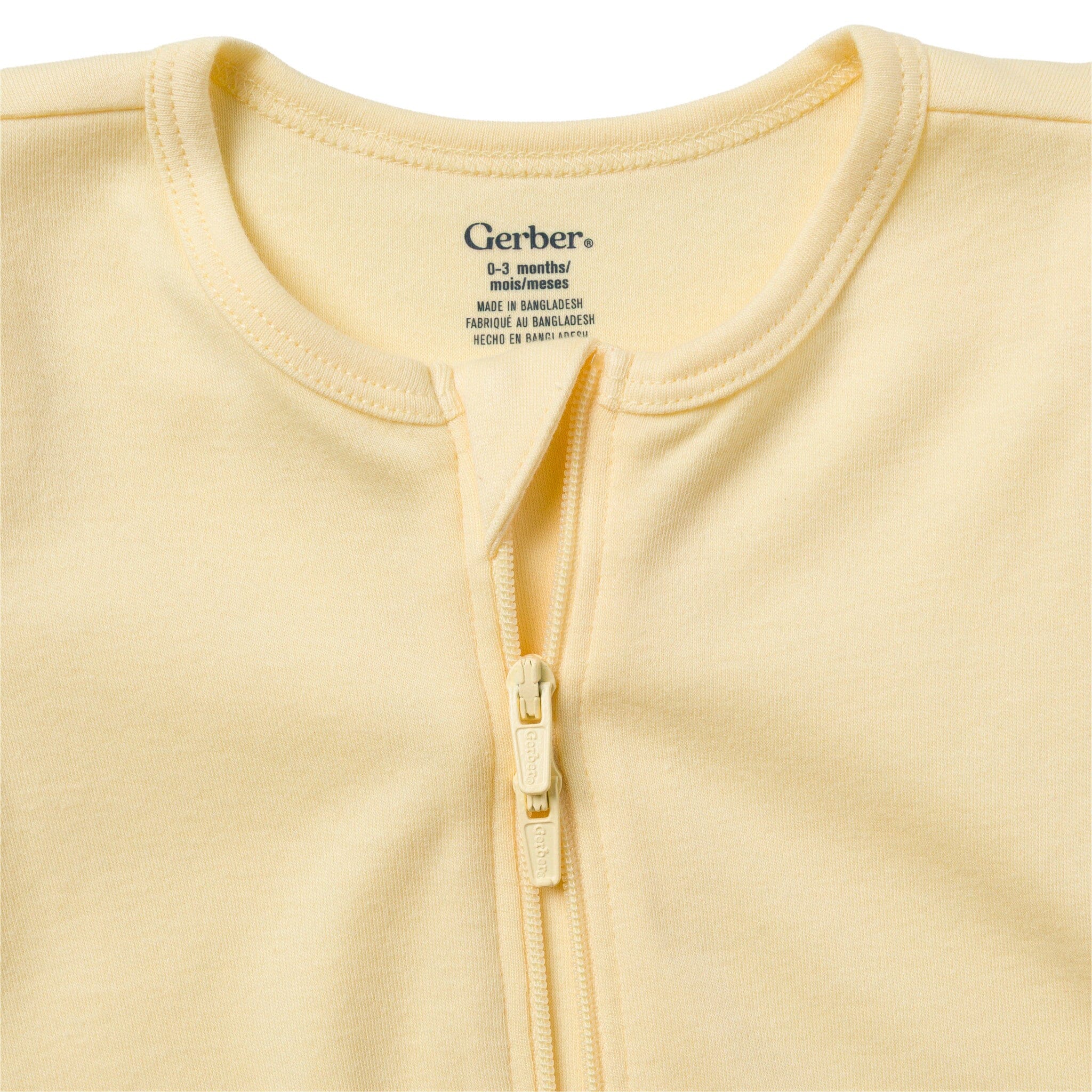 3-Pack Baby Neutral Mint, Peach & Yellow Sleep 'N Play - Image 6