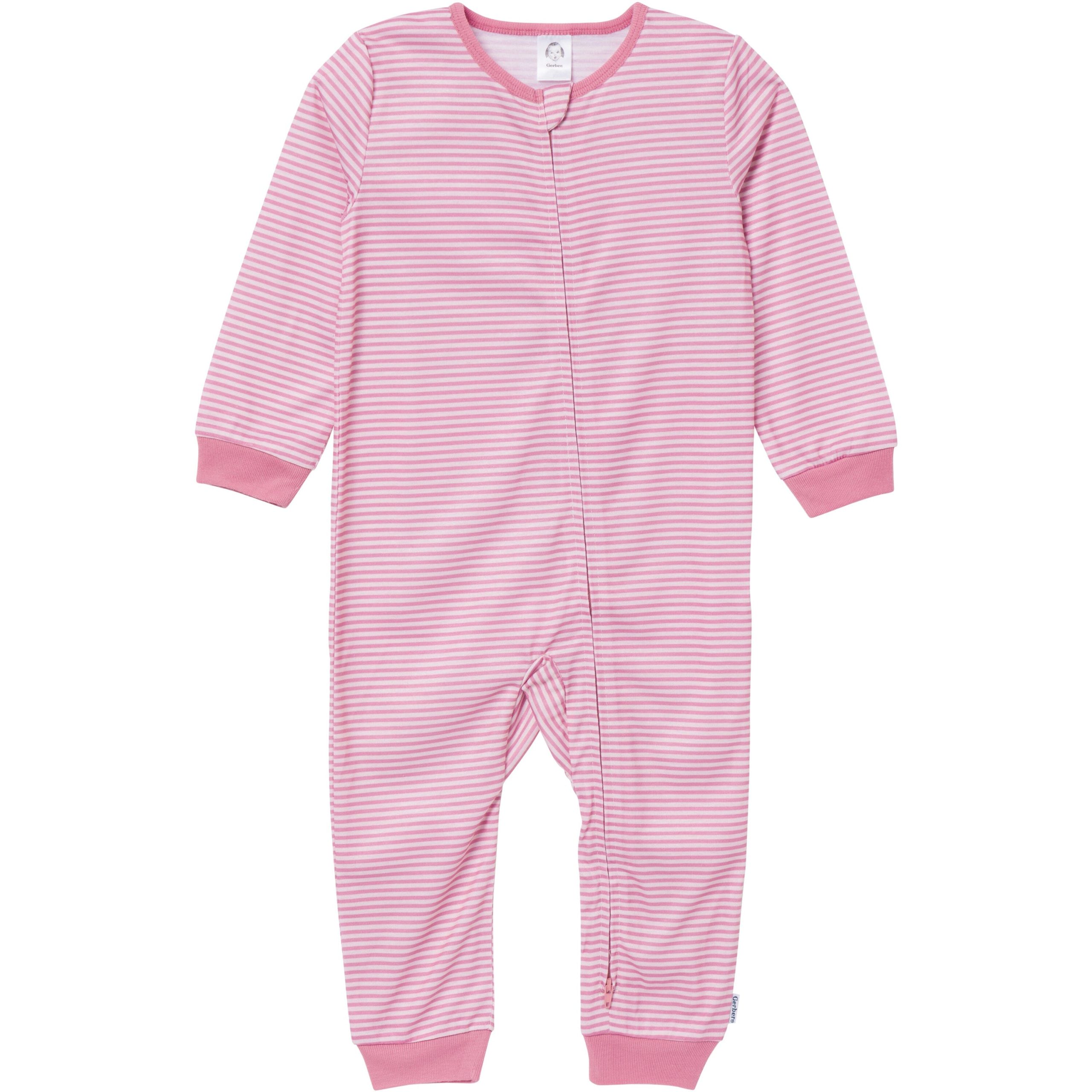 3-Pack Infant & Toddler Girls Fruits Footless Pajamas - Image 6