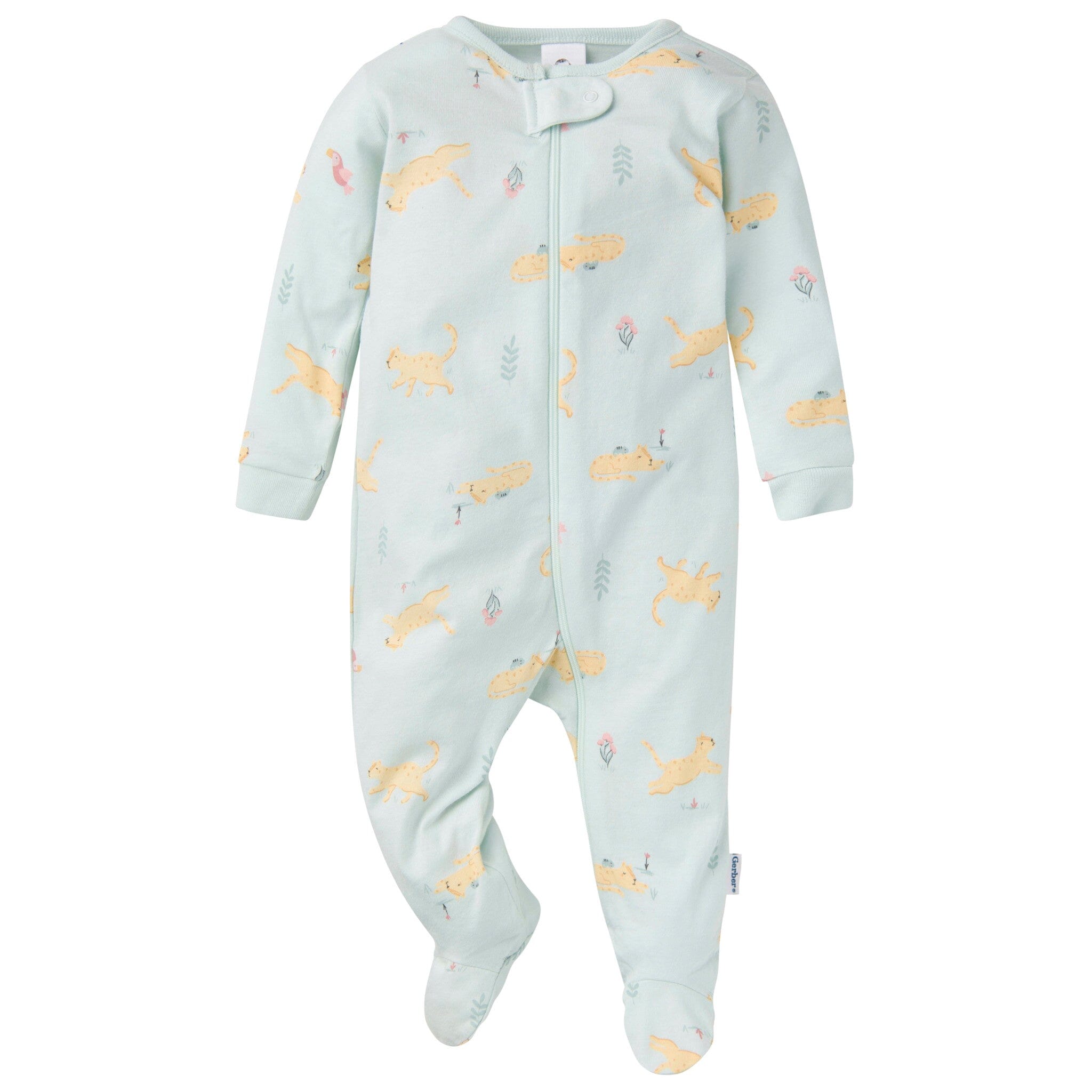 4-Pack Baby Girls Leopard Sleep 'N Plays - Image 2