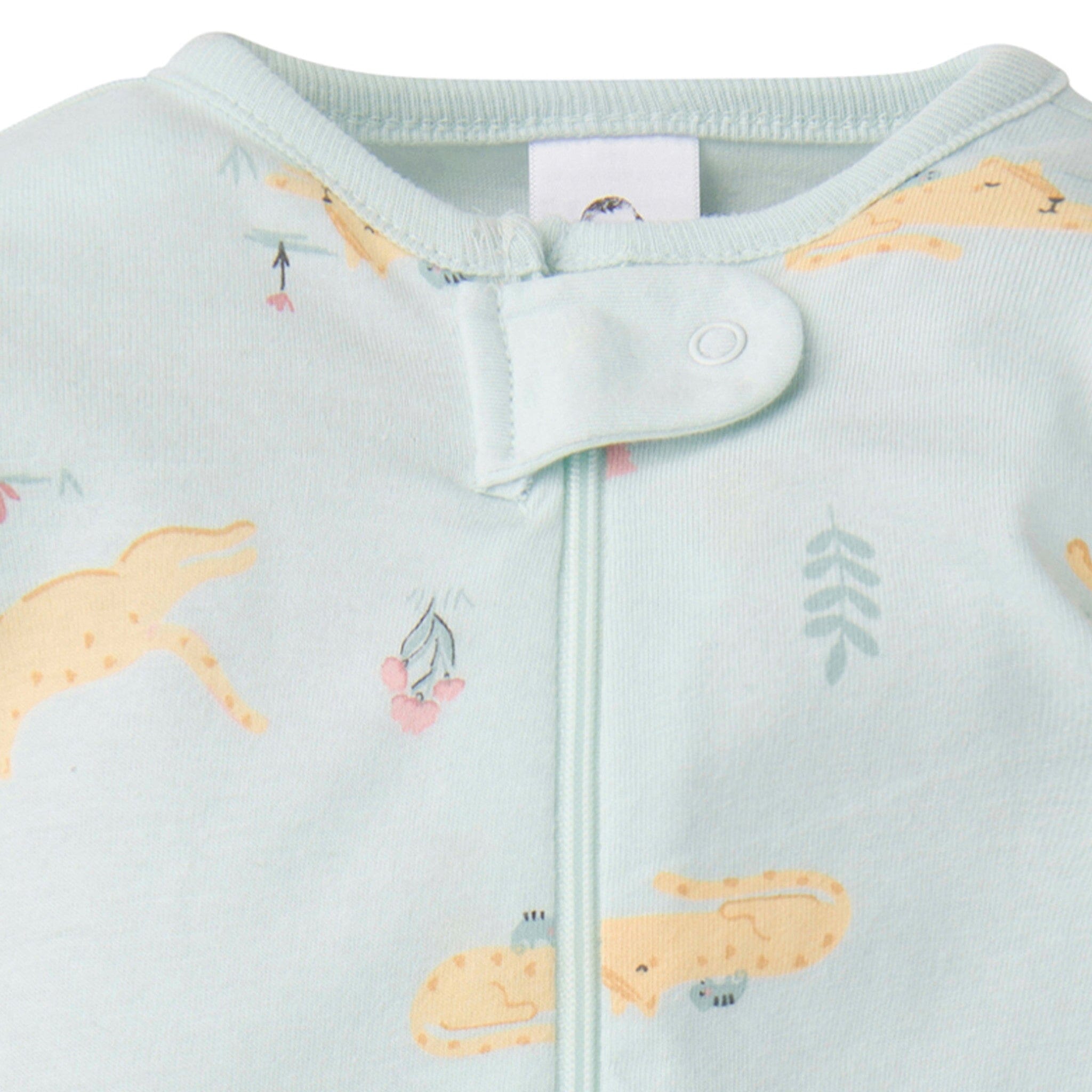 4-Pack Baby Girls Leopard Sleep 'N Plays - Image 3