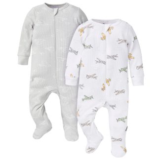 2-Pack Baby Boys Airplanes Sleep 'N Plays