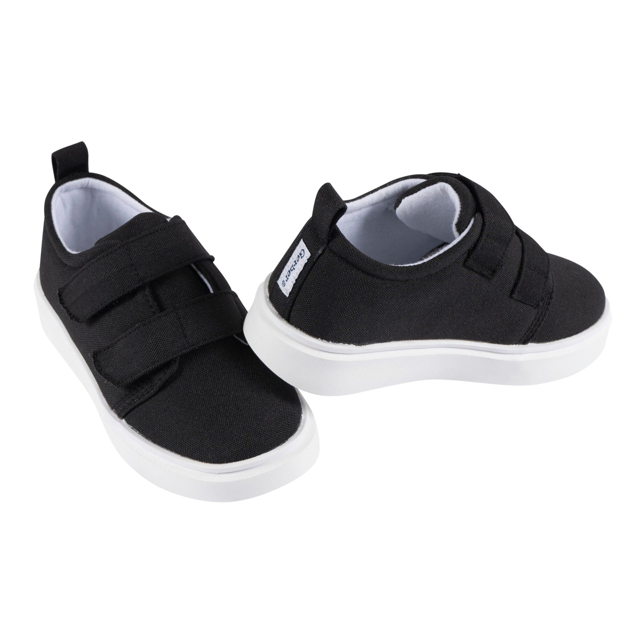 Infant & Toddler Neutral Black Strap Sneaker