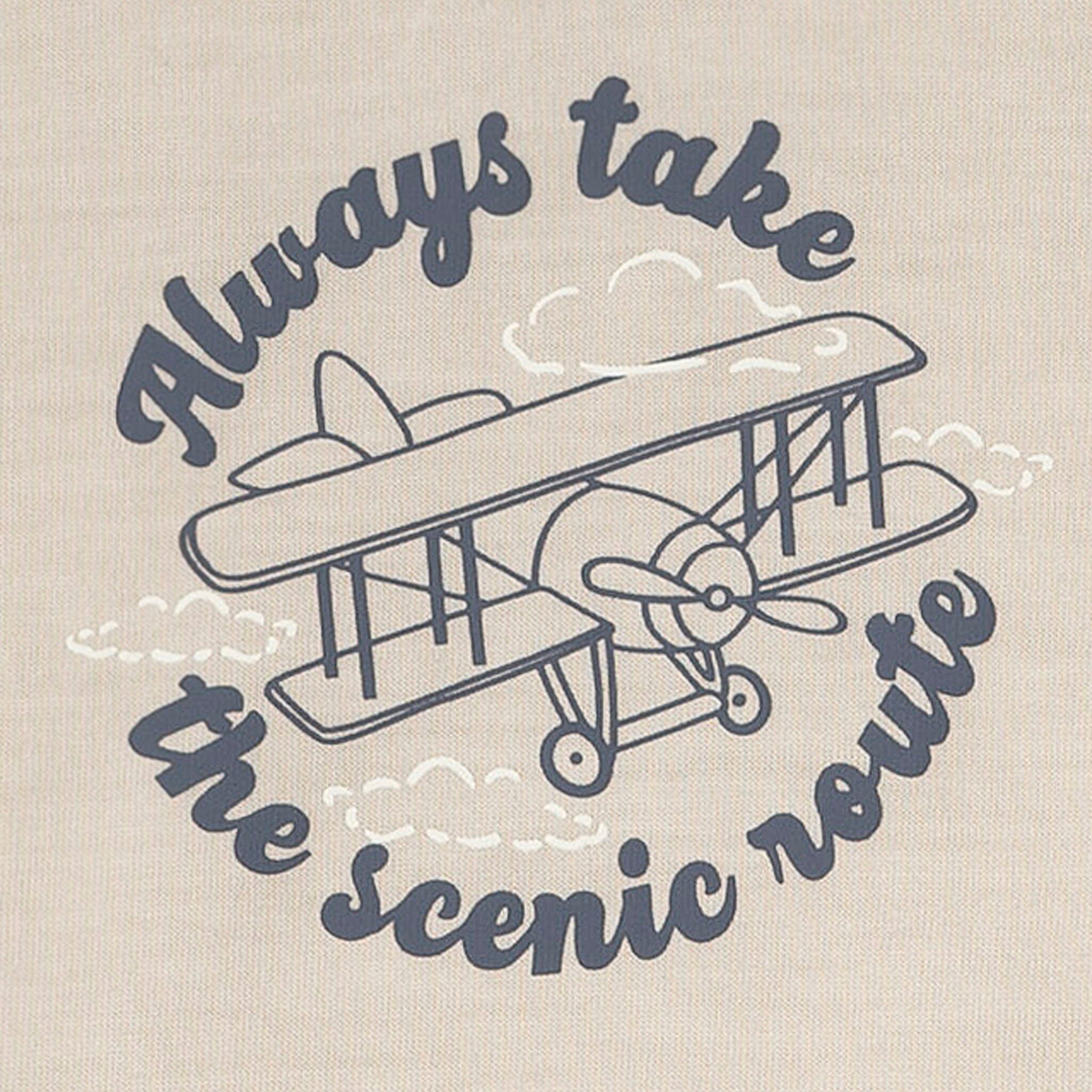 2-Piece Toddler Boys Airplane Pajama Set - Image 5