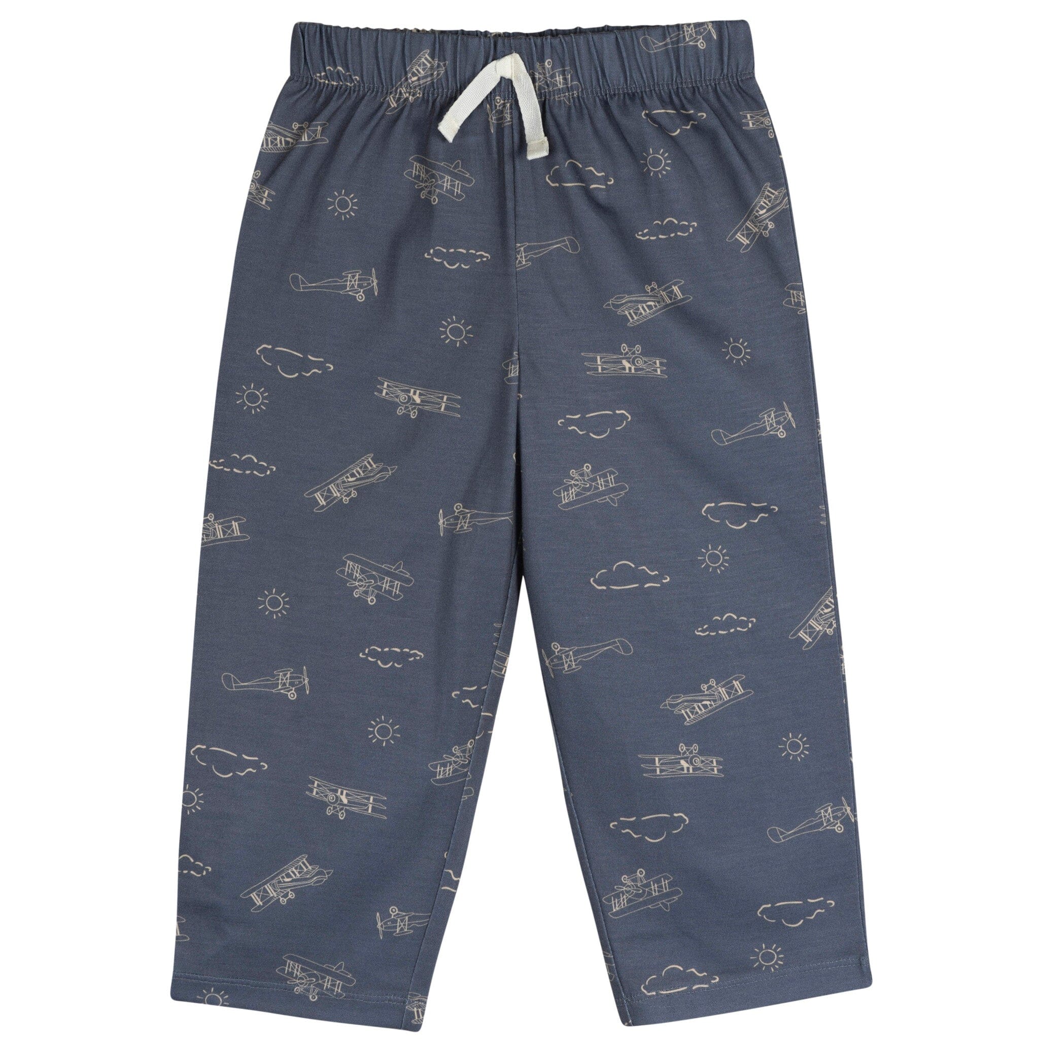 2-Piece Toddler Boys Airplane Pajama Set - Image 7