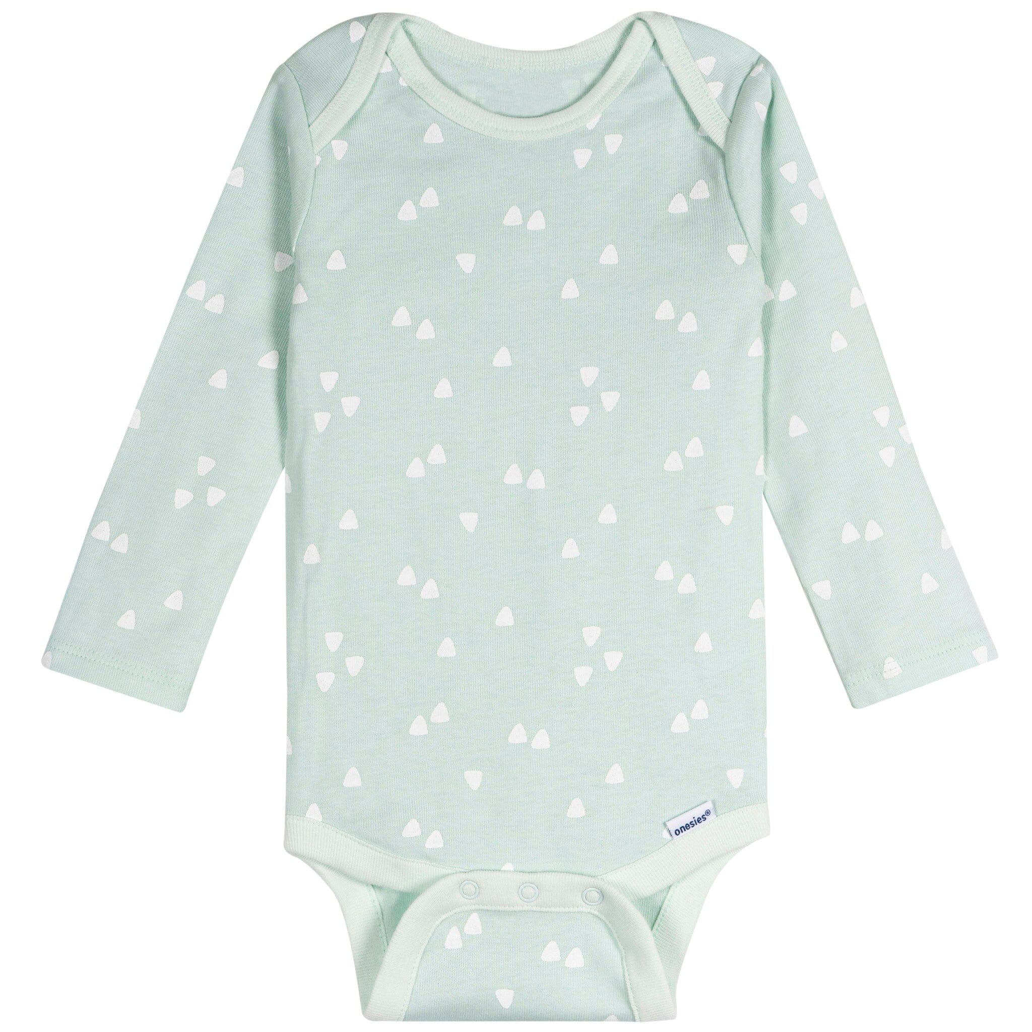 6-Pack Baby Neutral Pretzels Long Sleeve Onesies® Bodysuits - Image 2