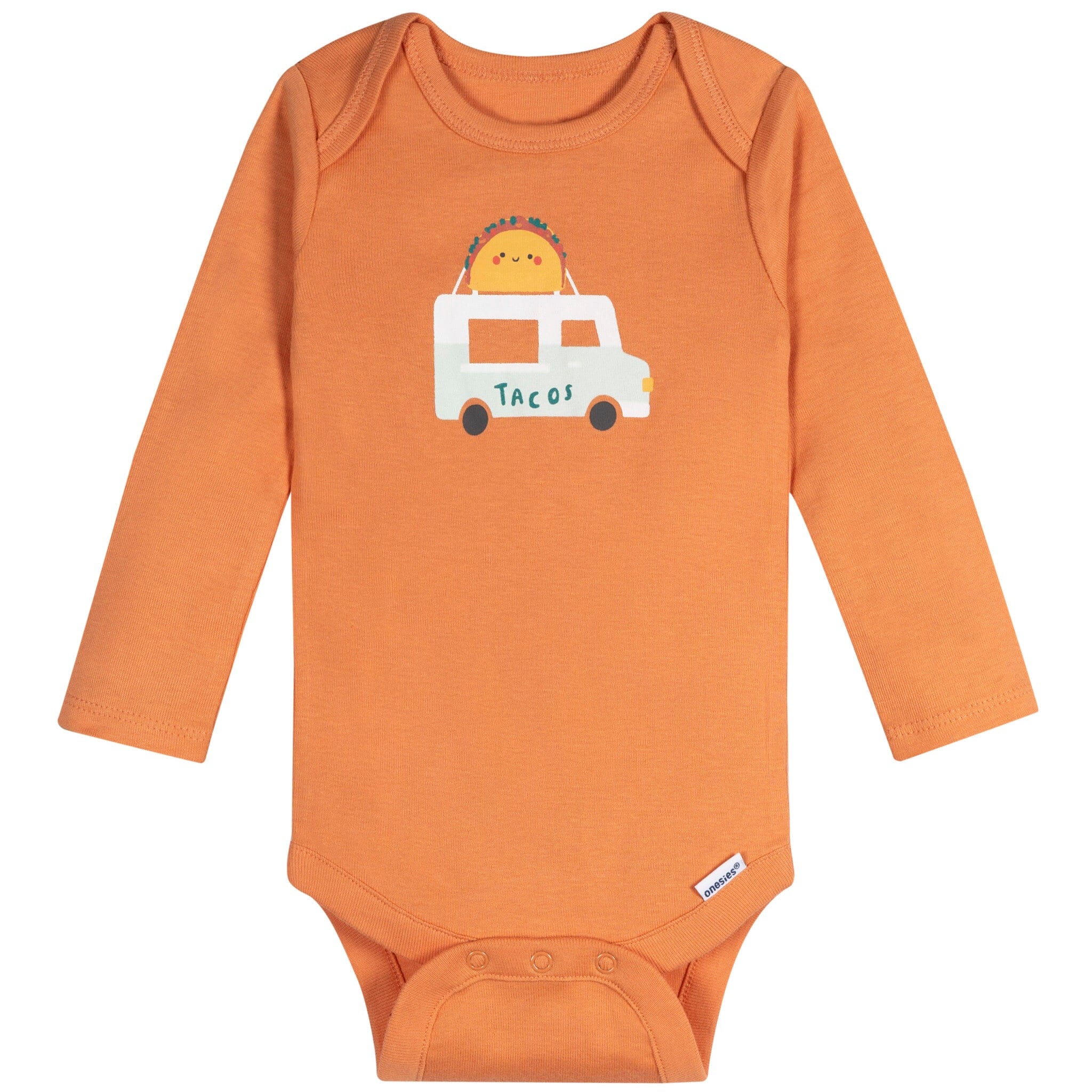 6-Pack Baby Neutral Pretzels Long Sleeve Onesies® Bodysuits - Image 7
