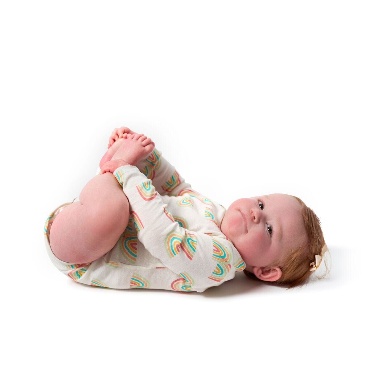 6-Pack Baby Girls Puppies Long Sleeve Onesies® Bodysuits - Image 3