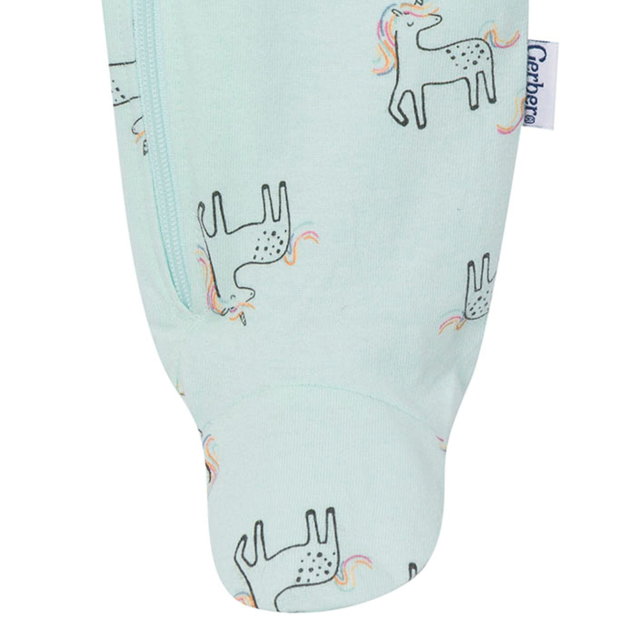 2-Pack Baby Girls Unicorns Sleep 'N Play - Image 4