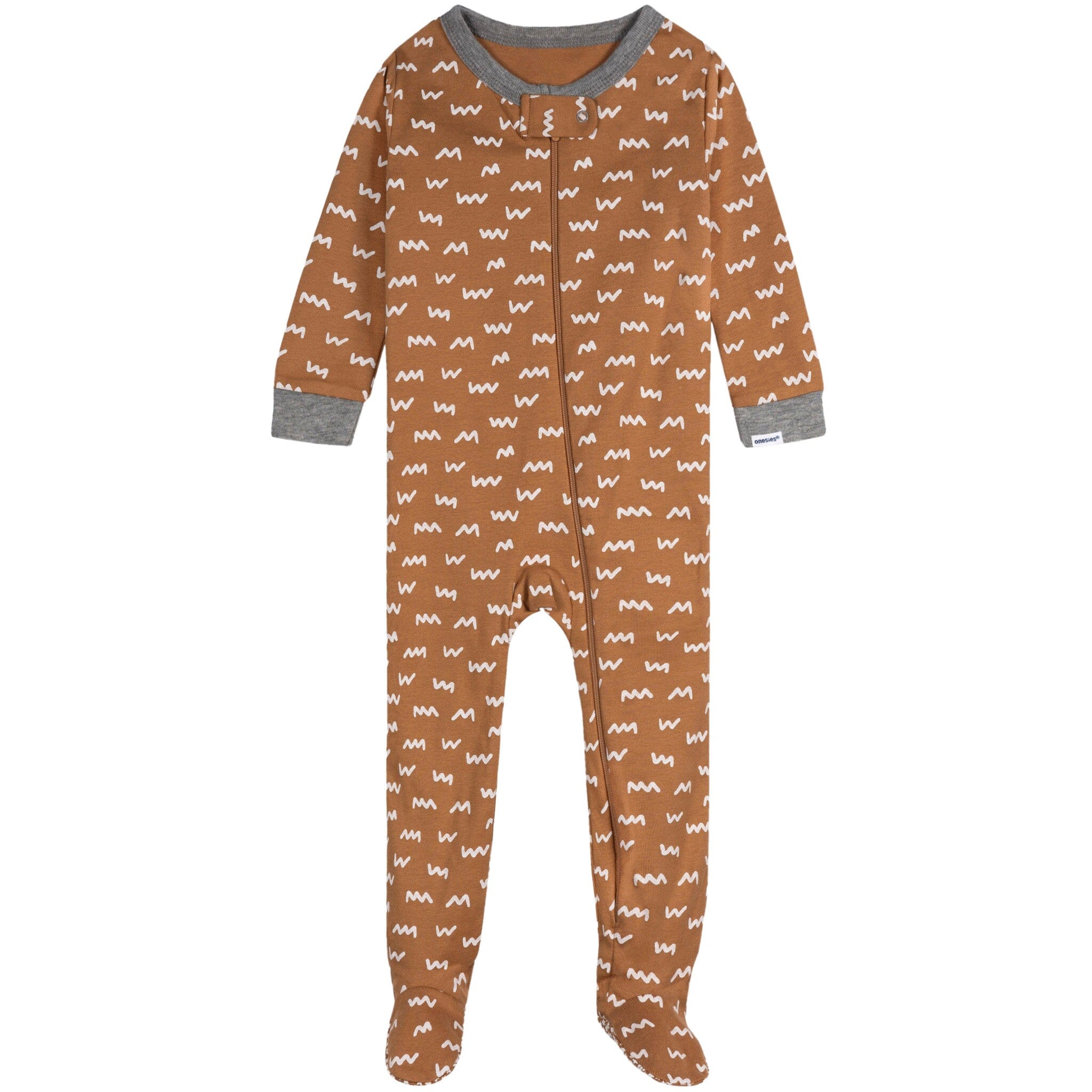 4-Pack Baby Boys Treats Snug Fit Footed Pajamas - Image 4