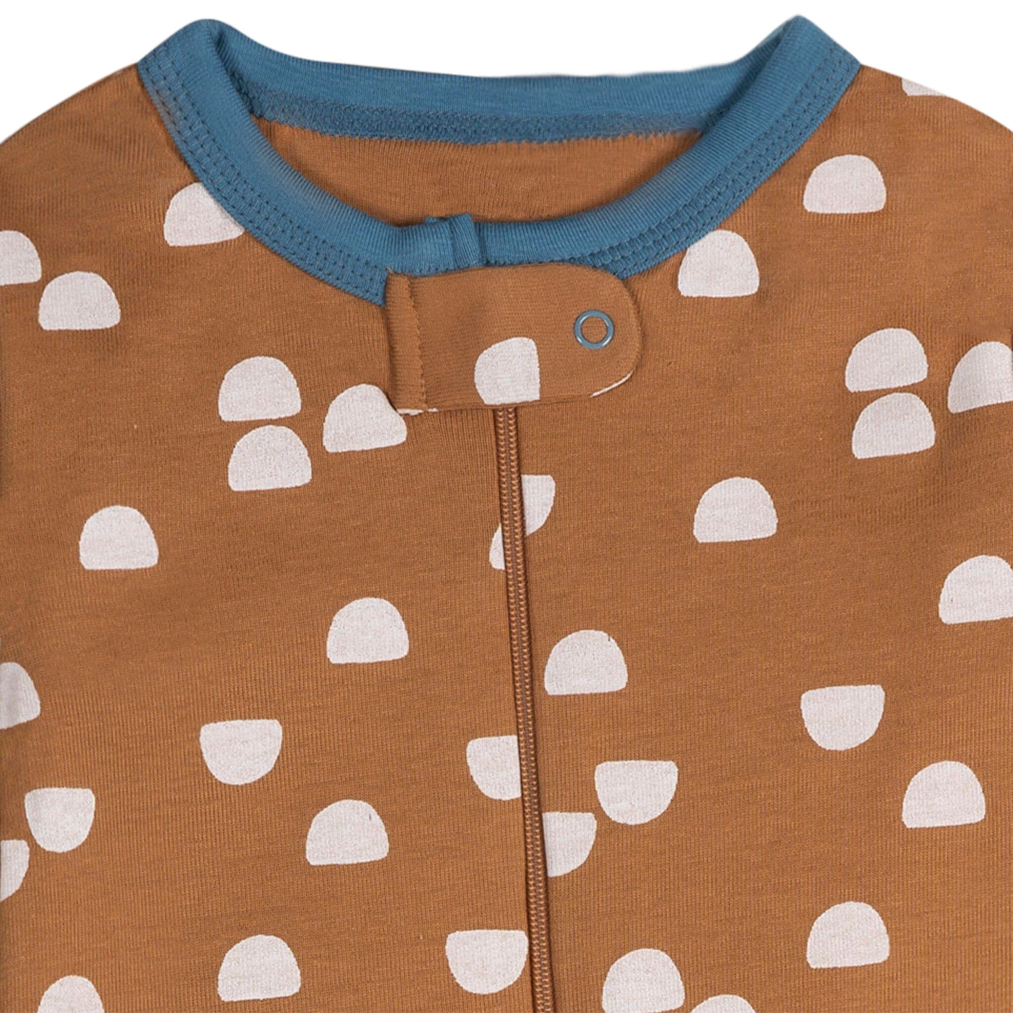 3-Pack Baby Boys Safari Footless Pajamas - Image 3
