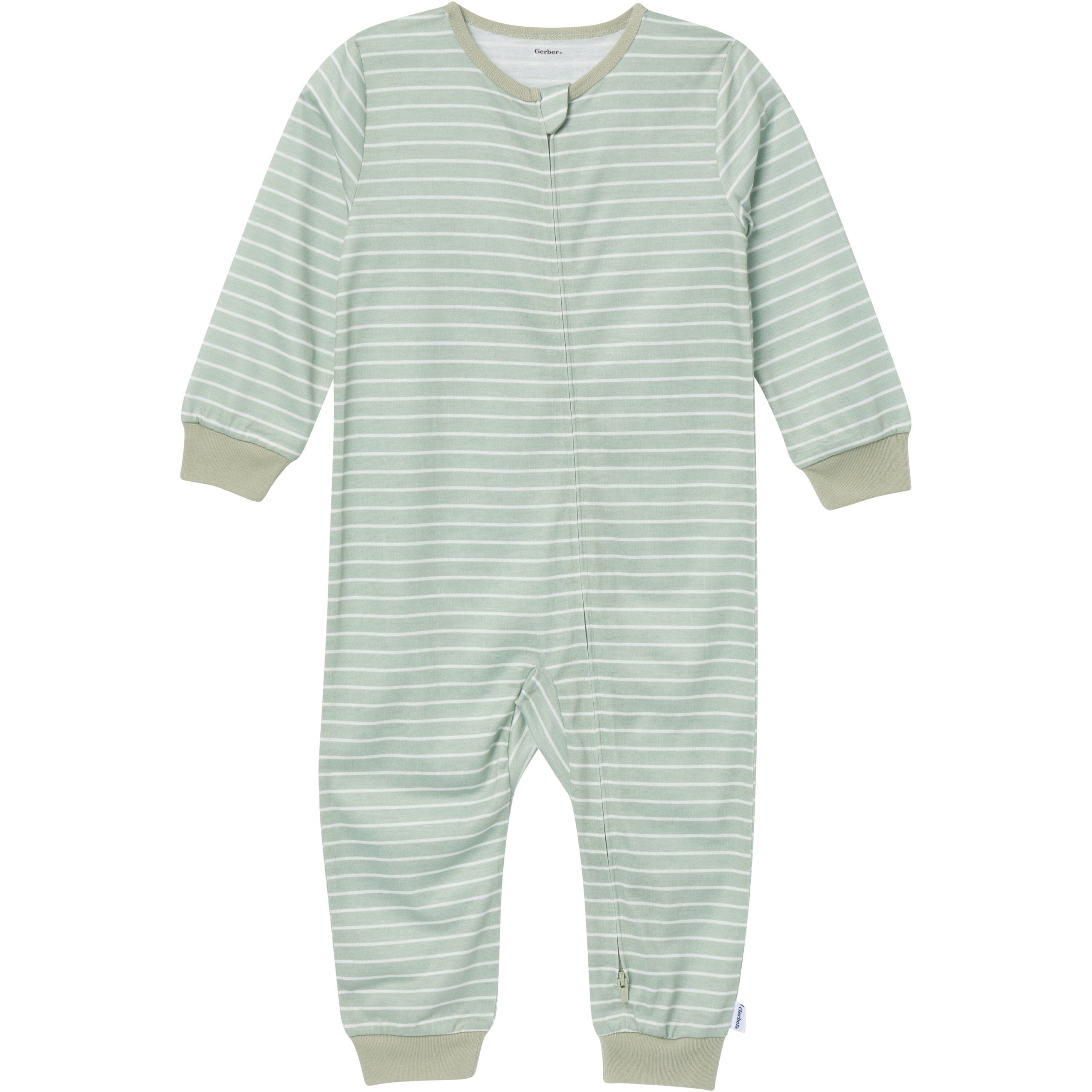 3-Pack Infant & Toddler Boys Jungle Footless Pajamas - Image 3