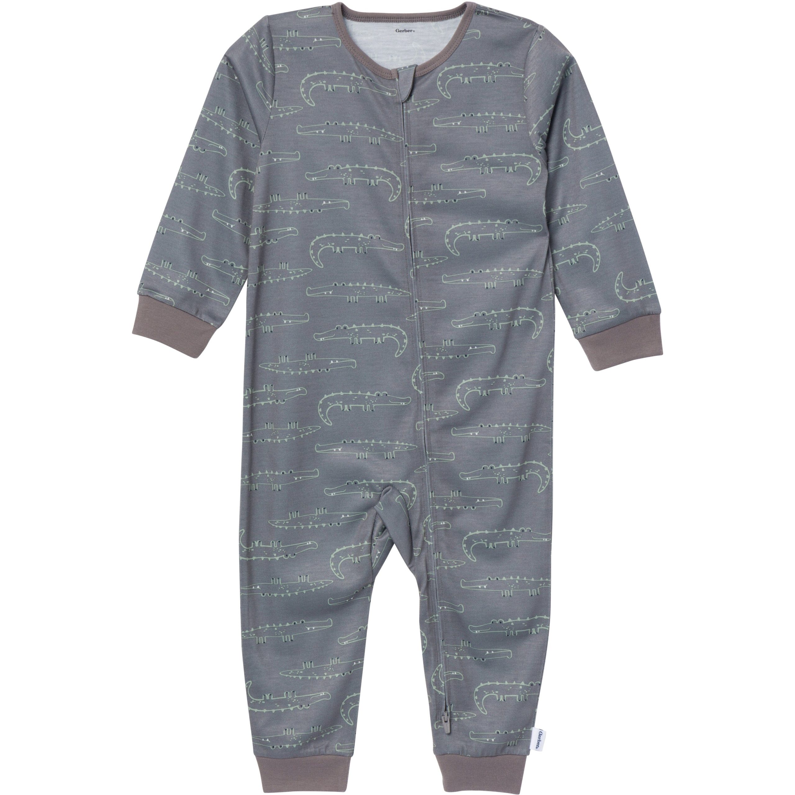 3-Pack Infant & Toddler Boys Jungle Footless Pajamas - Image 4