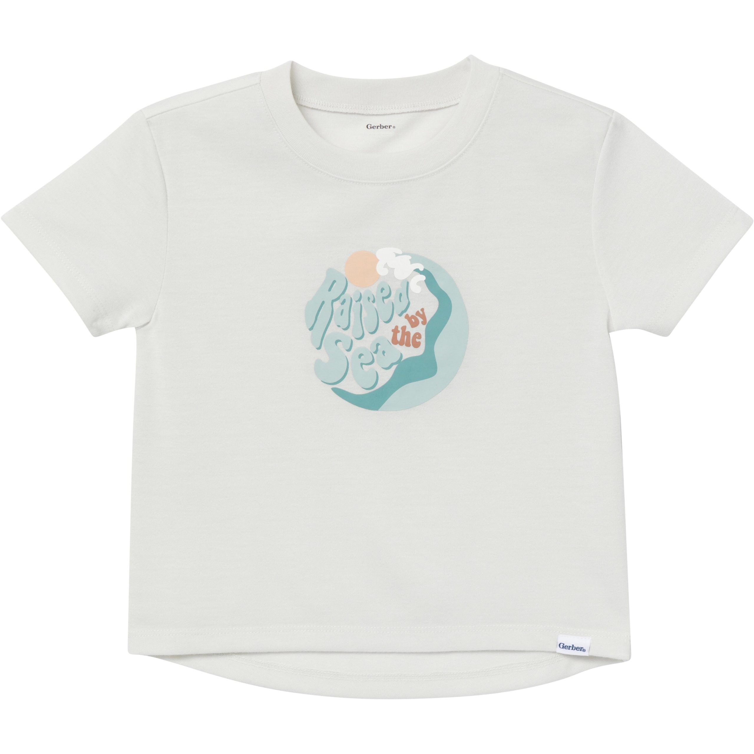2-Piece Toddler Boys Sea Pajama Shorts Set - Image 2