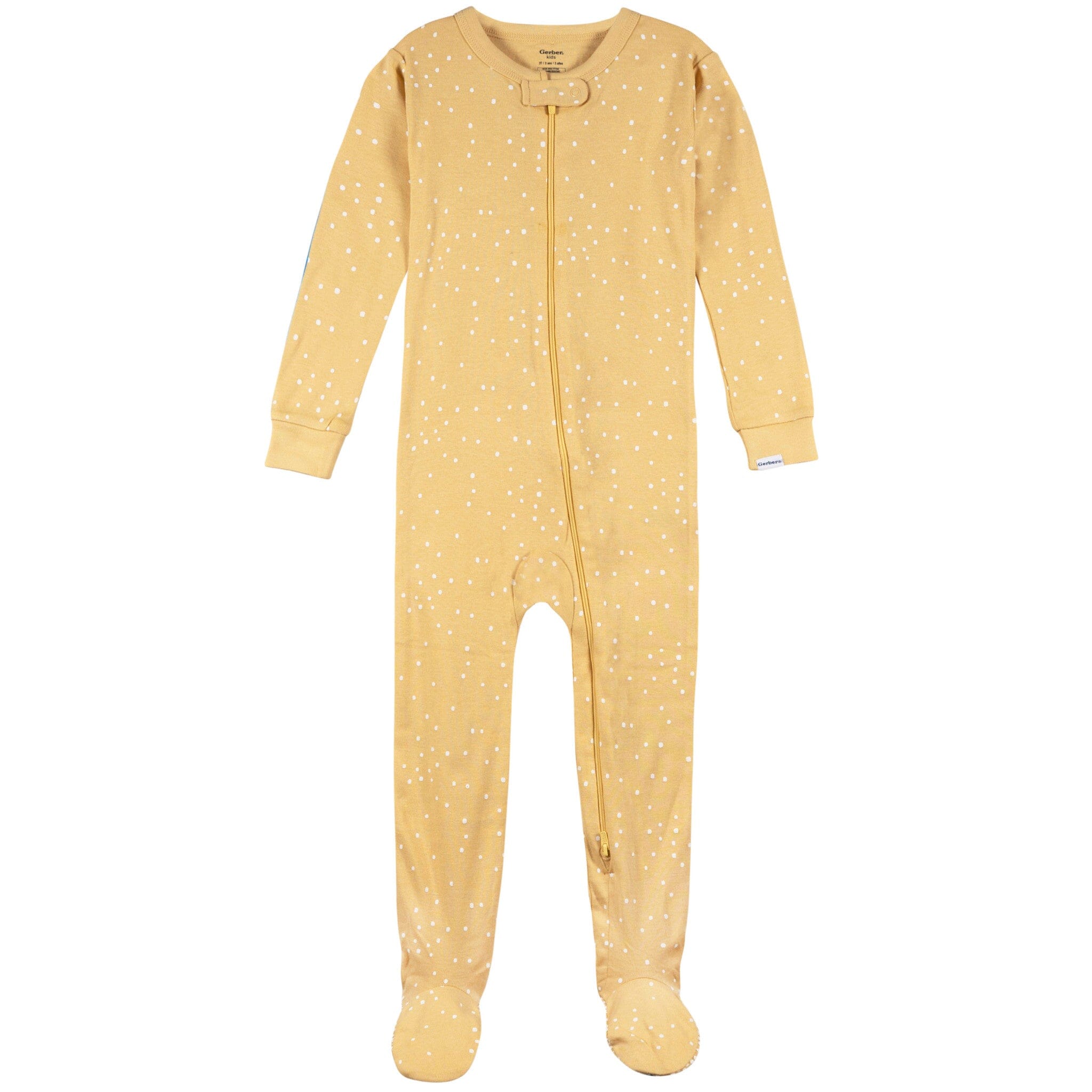 2-Pack Baby & Toddler Neutral Safari Snug Fit Footed Pajamas - Image 4