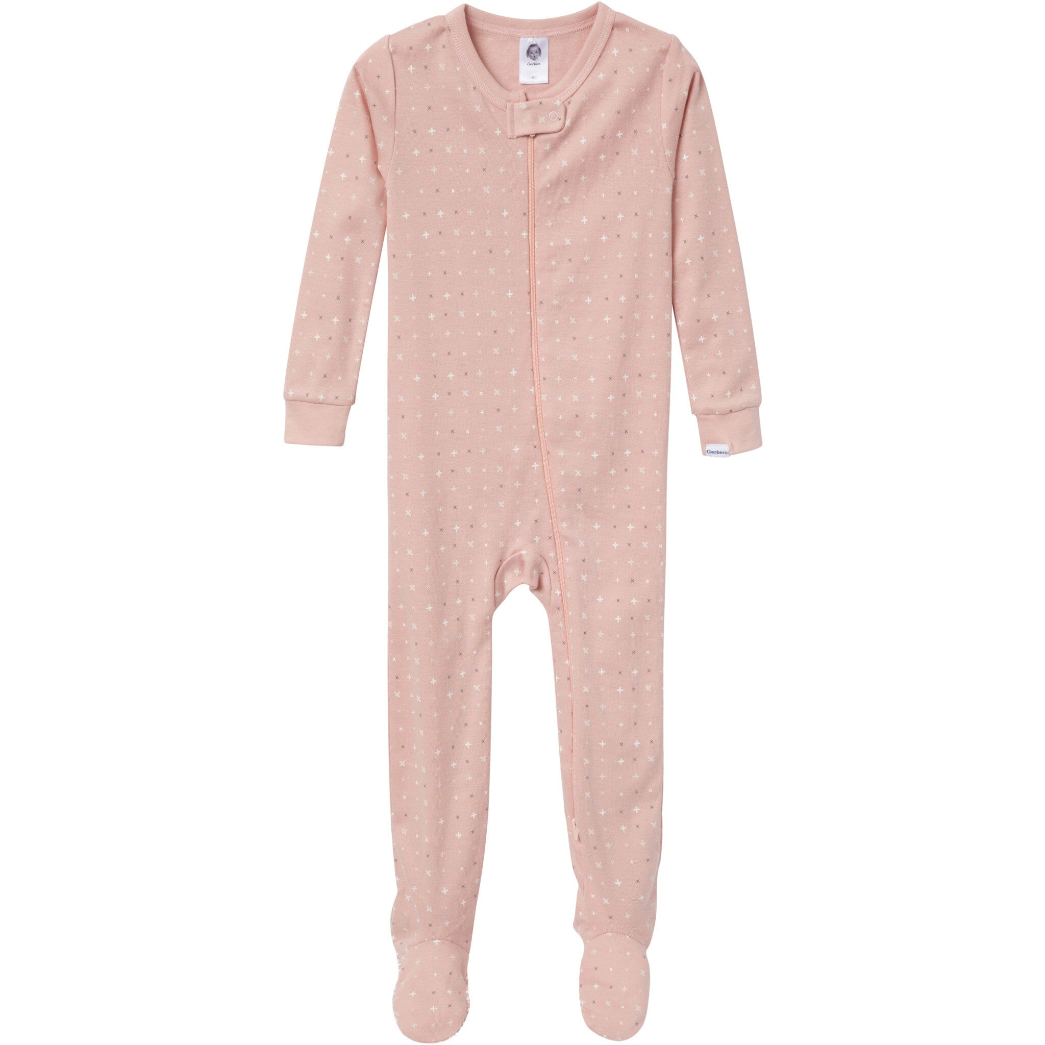4-Pack Baby & Toddler Neutral Dog Snug Fit Footed Pajamas - Image 5