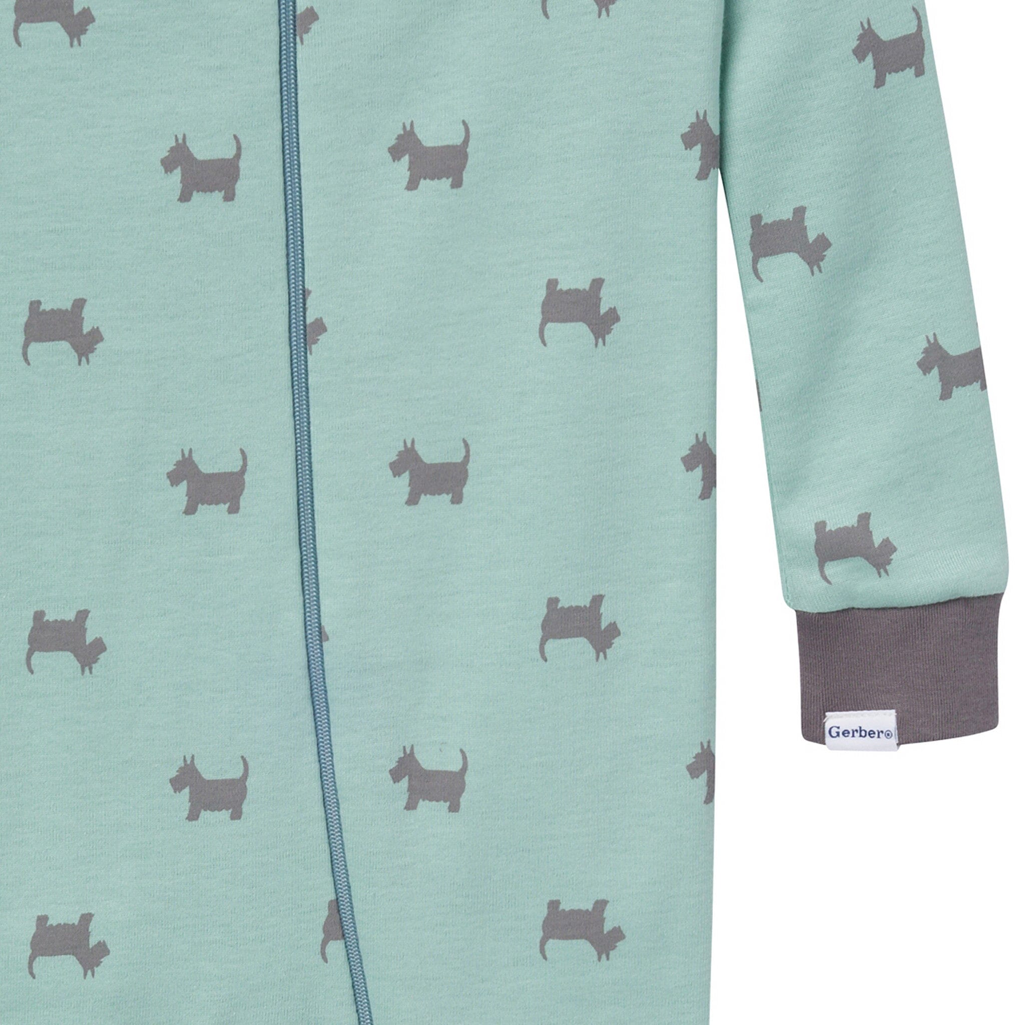 3-Pack Baby & Toddler Neutral Dog Snug Fit Footless Pajamas - Image 7