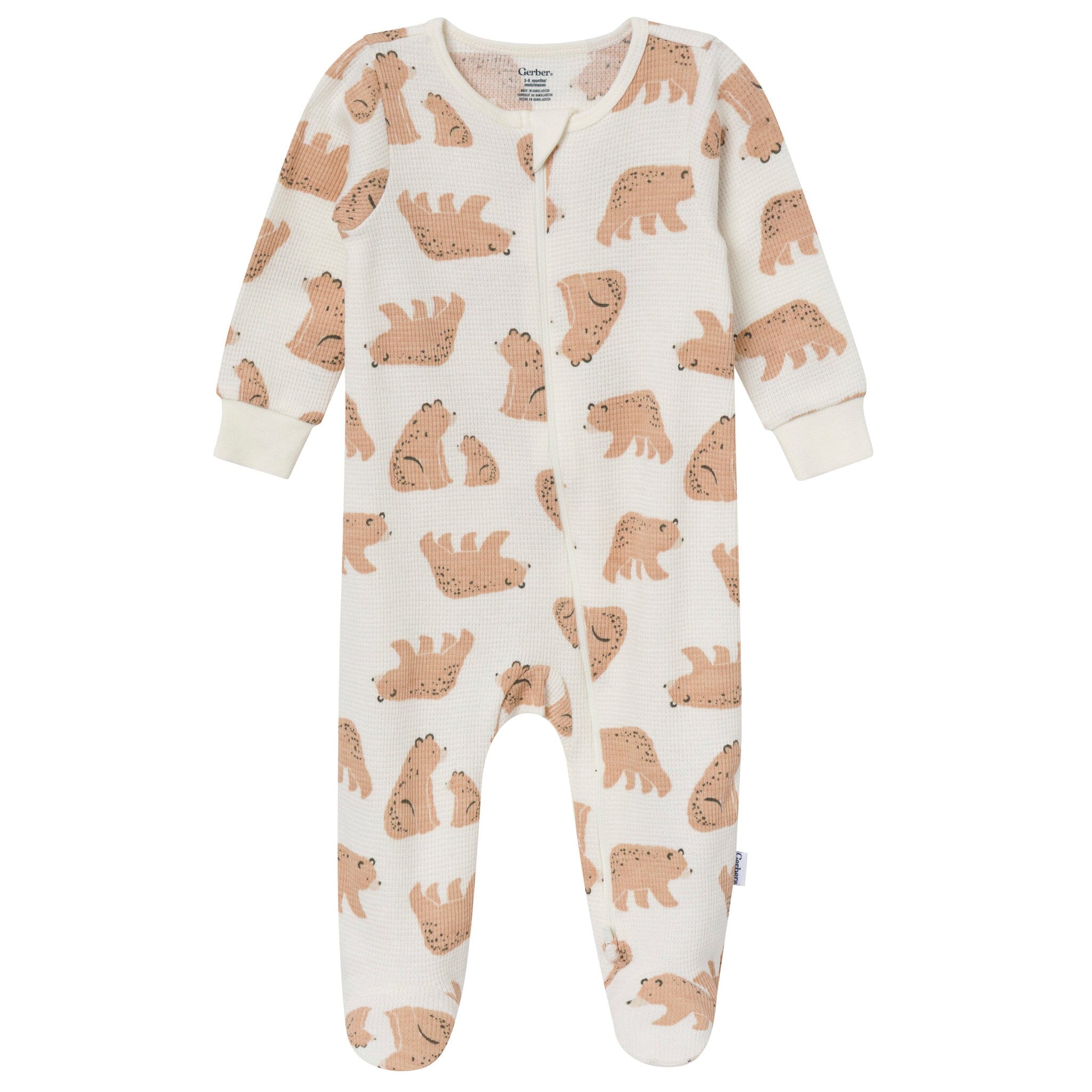 2-Pack Baby Boys Brown Bears Sleep 'N Play - Image 2
