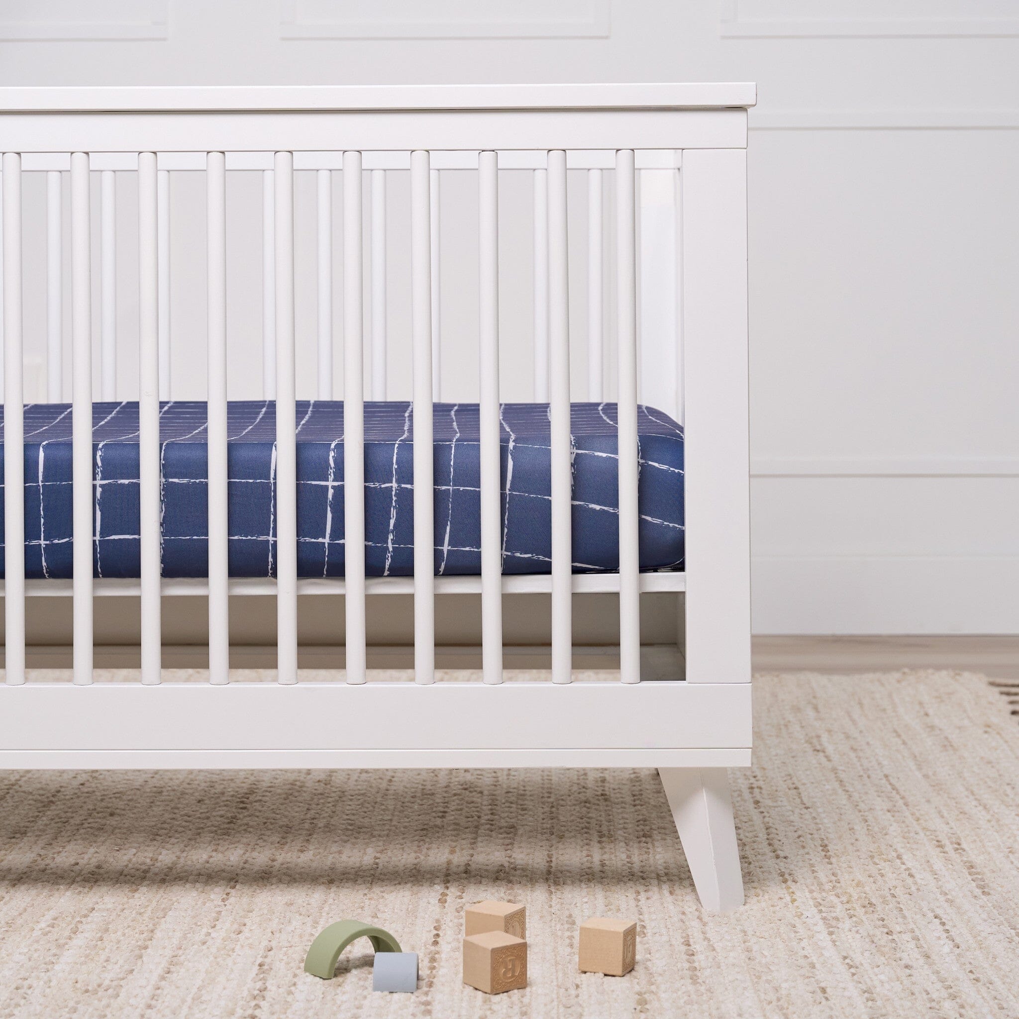 2-Pack Boys Coastal Calm Stretchy Crib Sheets - Image 3