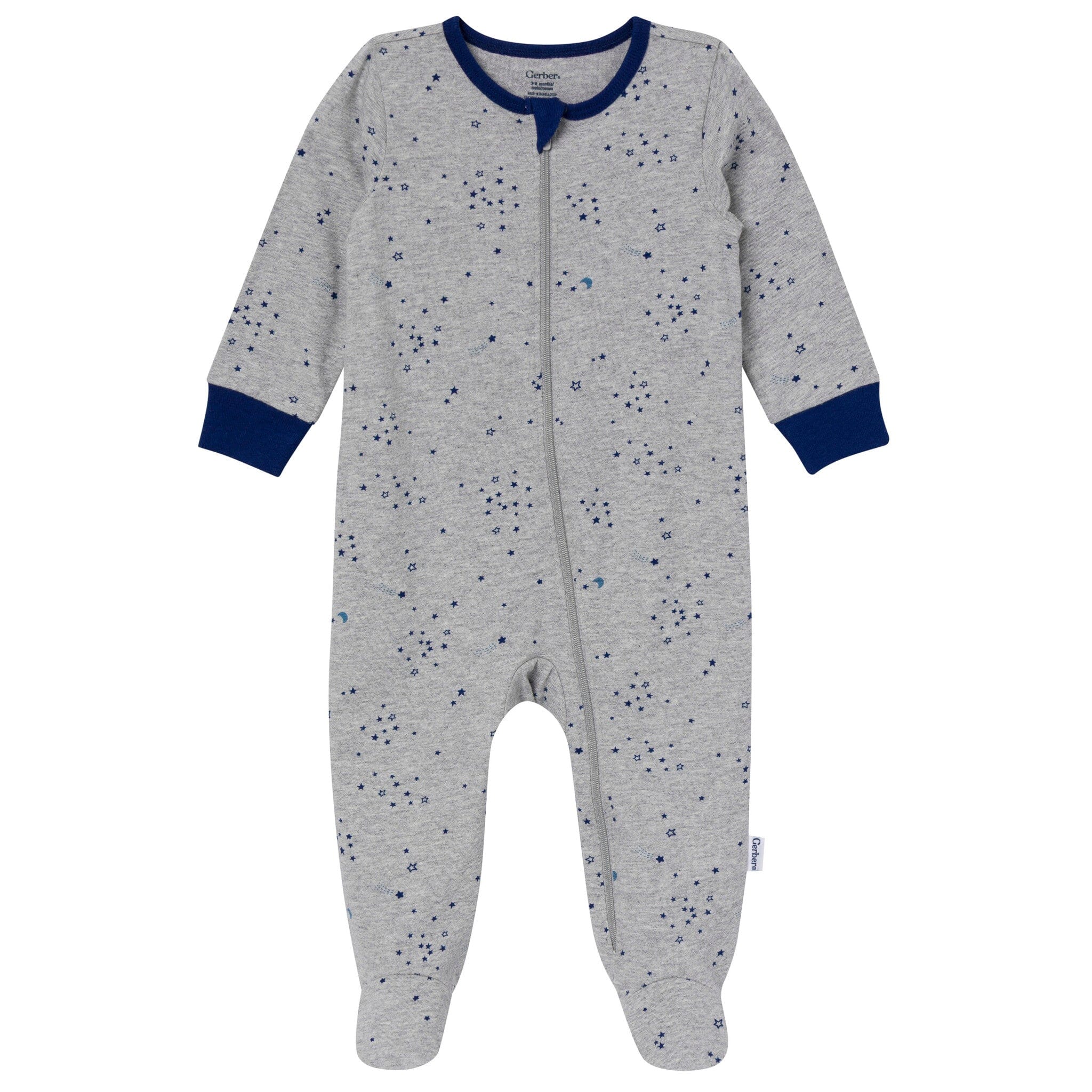 2-Pack Baby Boys Blue Dogs & Stars Sleep 'N Play - Image 5