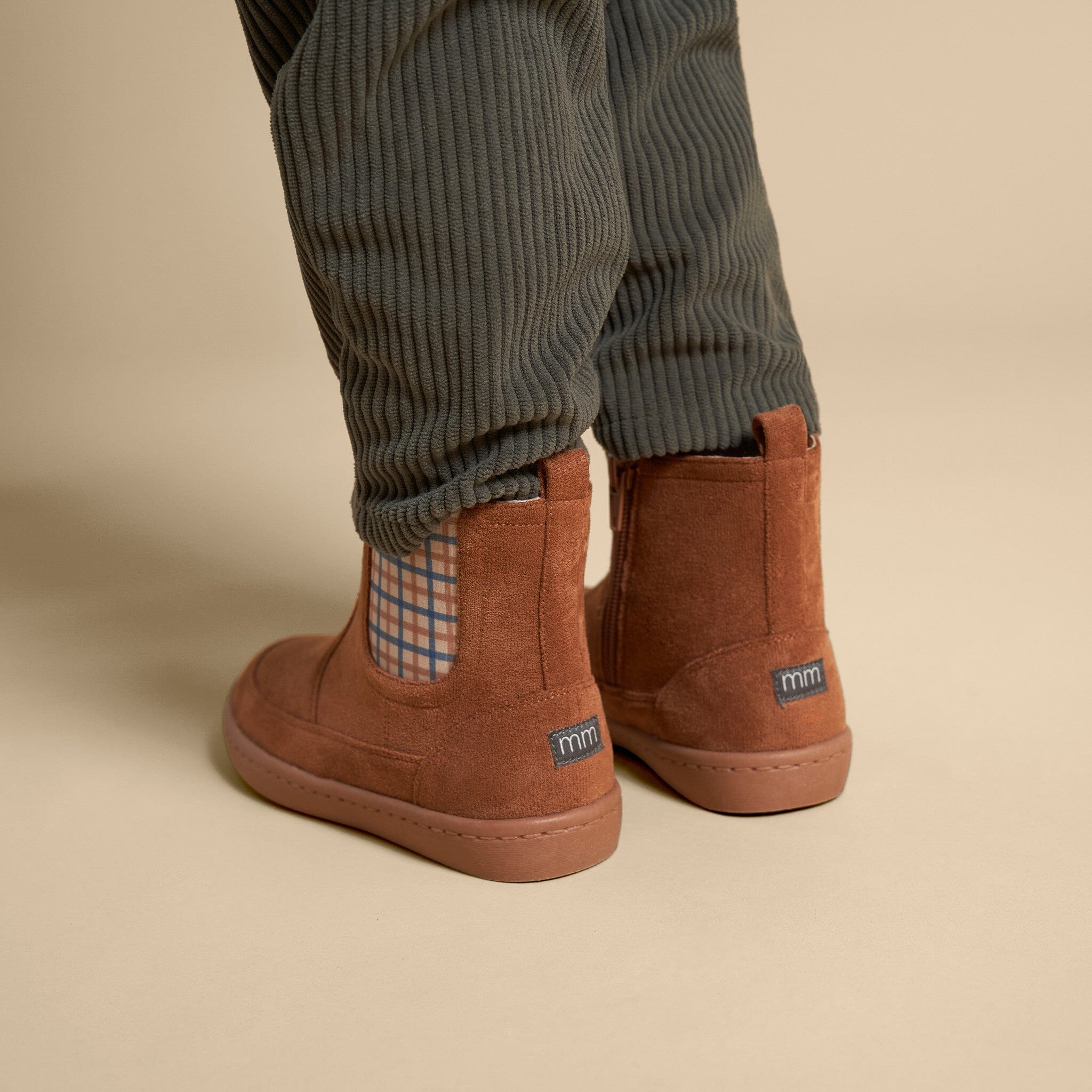 Infant & Toddler Boys Light Medium Brown Chelsea Boot - Image 3