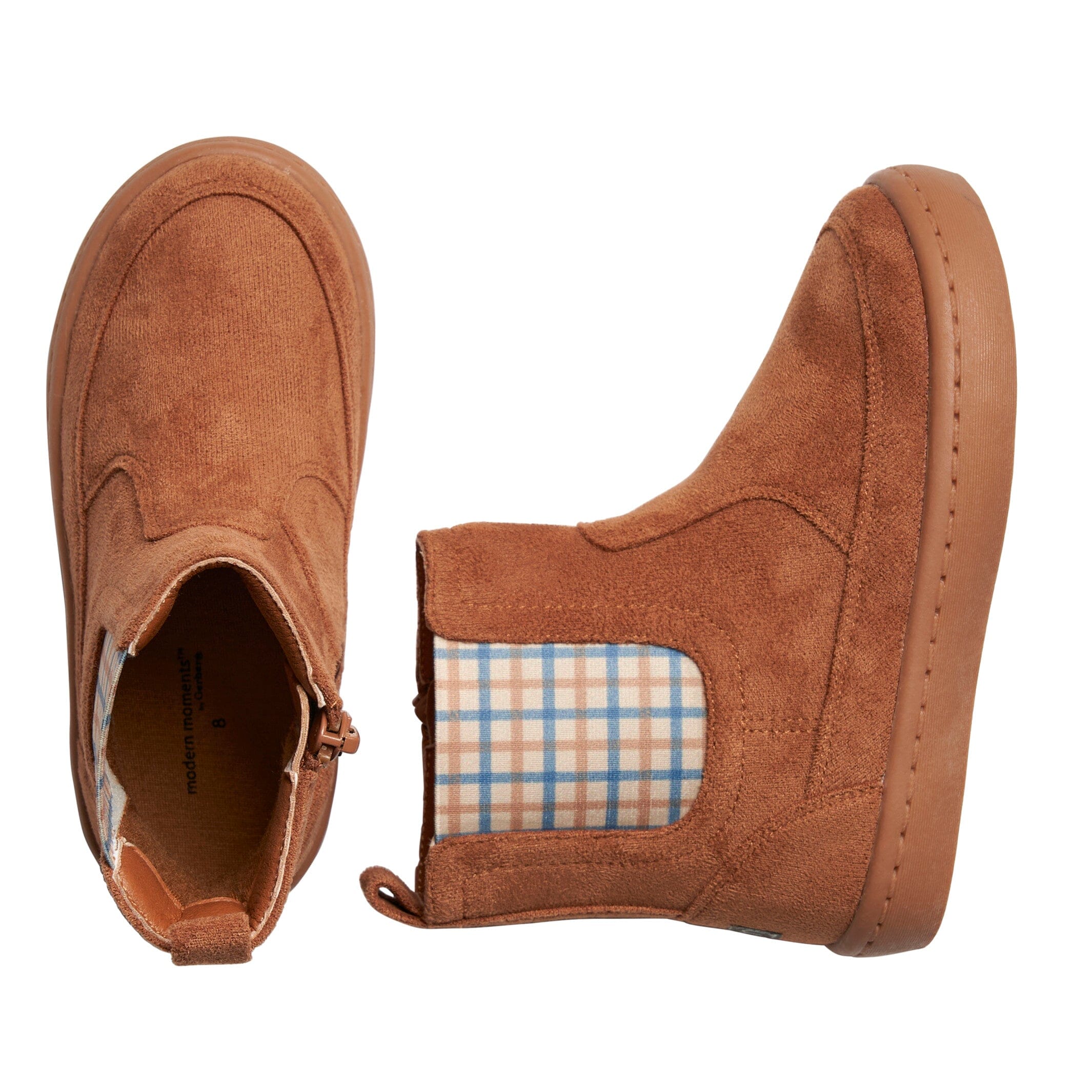Infant & Toddler Boys Light Medium Brown Chelsea Boot - Image 4