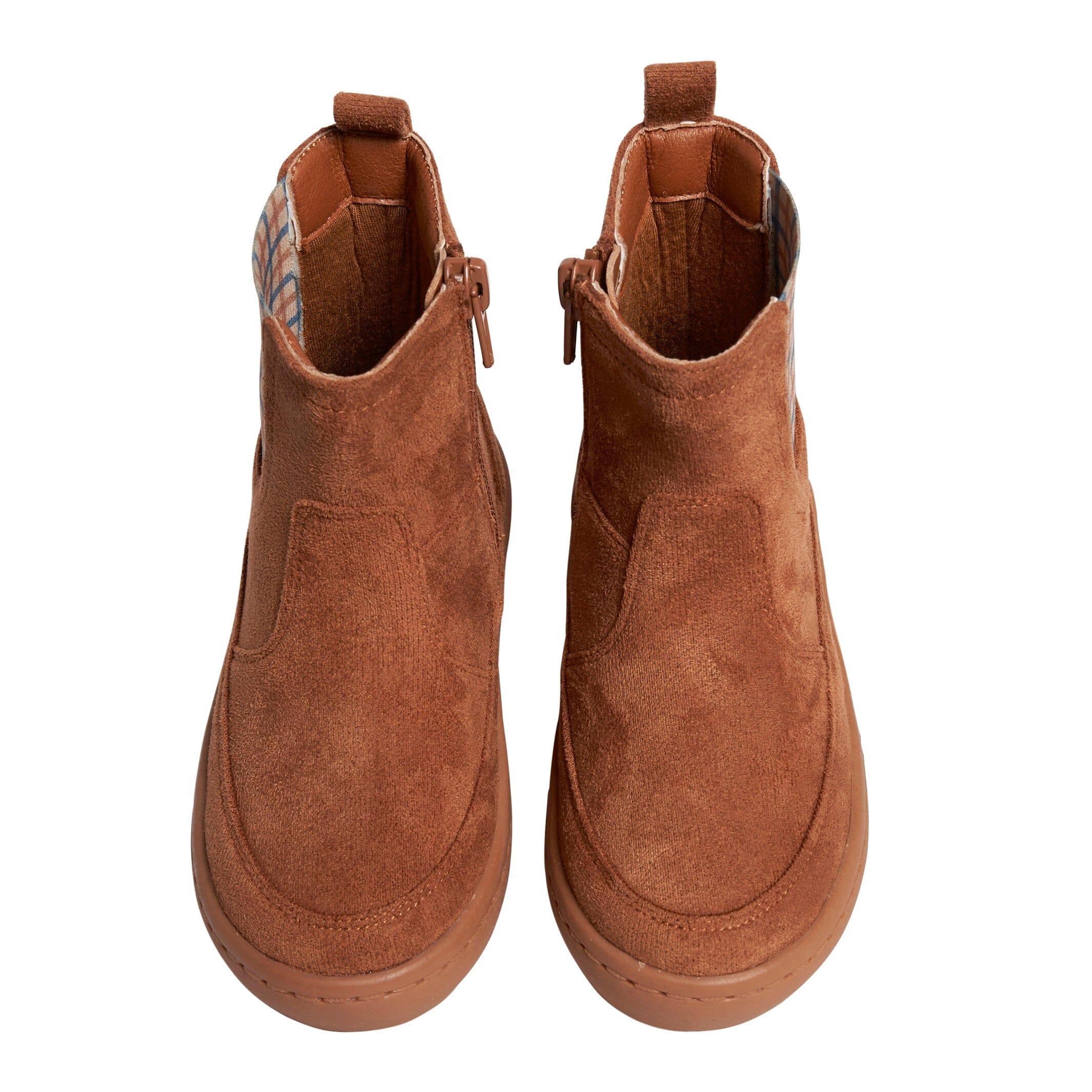 Infant & Toddler Boys Light Medium Brown Chelsea Boot - Image 5