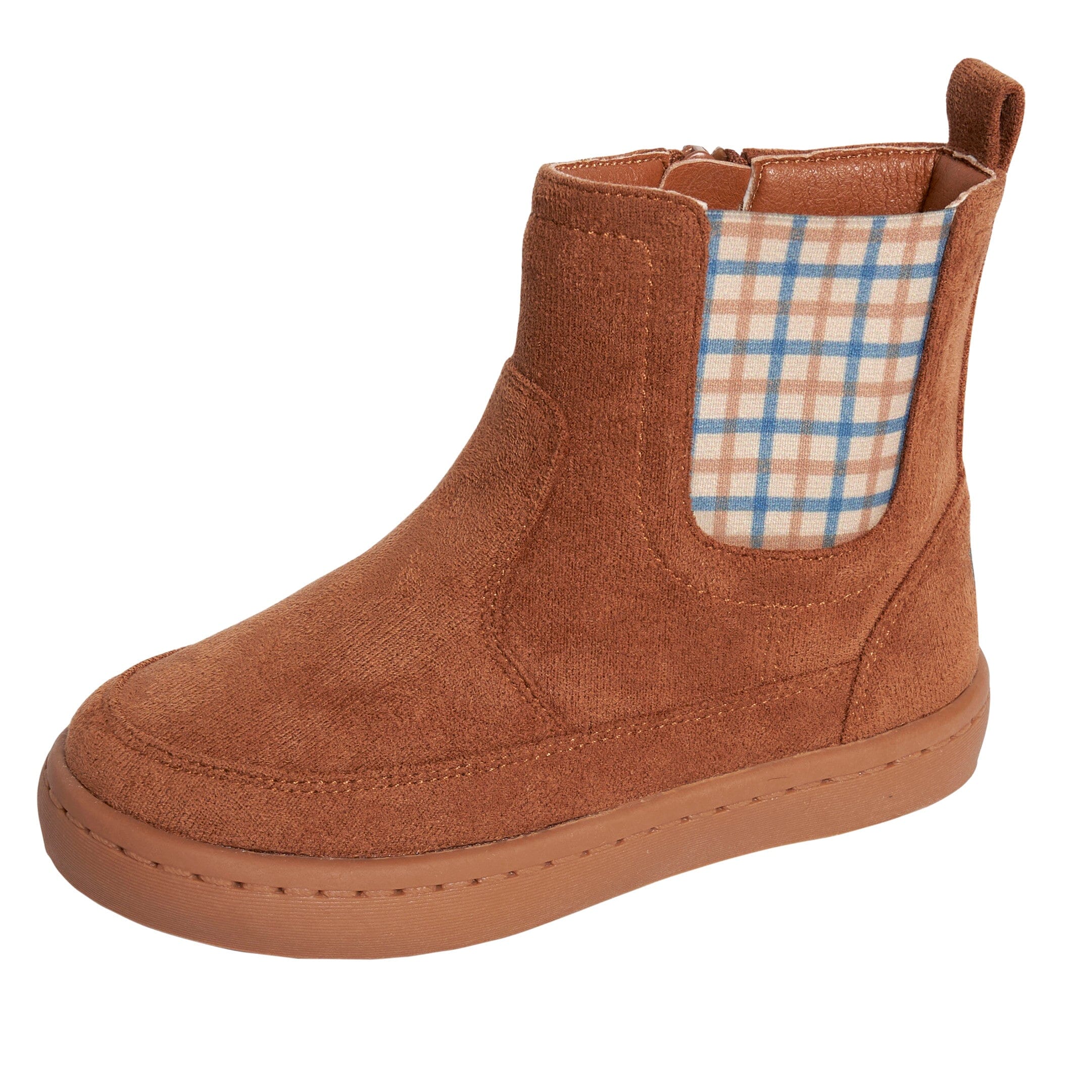 Infant & Toddler Boys Light Medium Brown Chelsea Boot - Image 6