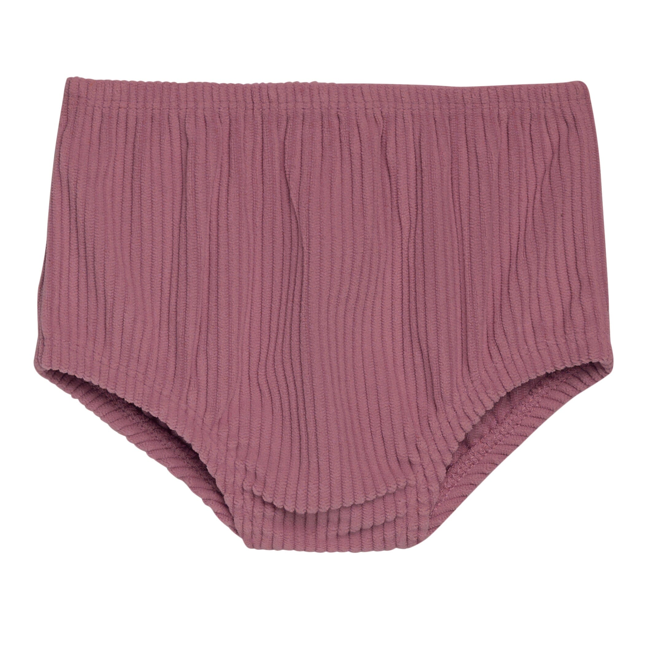 2-Piece Baby Girls Wine Corduroy Dress Set - Image 6