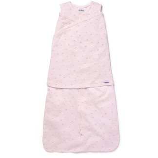 Baby Girls Pink Hearts Wearable Swaddle Wrap