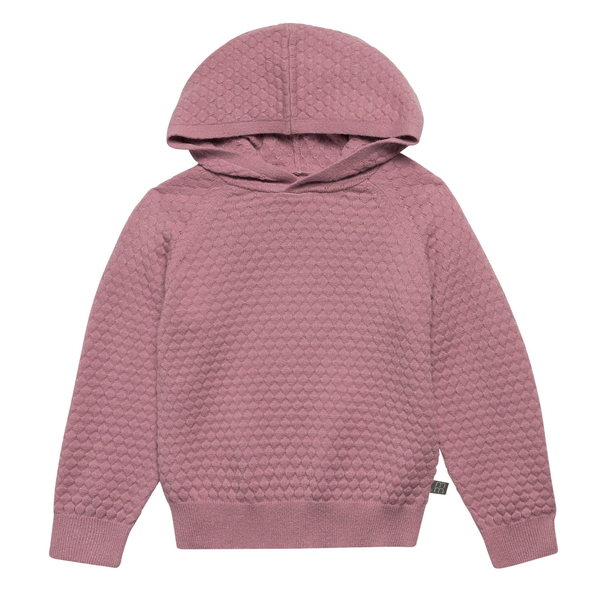 2-Piece Infant & Toddler Girls Rose Sweater Knit Hoodie Viscose Set - Image 2