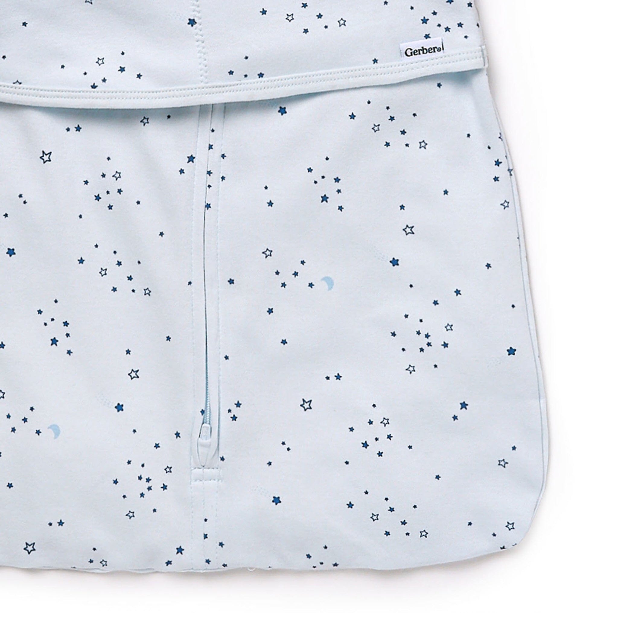 Baby Boys Blue Stars Wearable Swaddle Wrap - Image 3