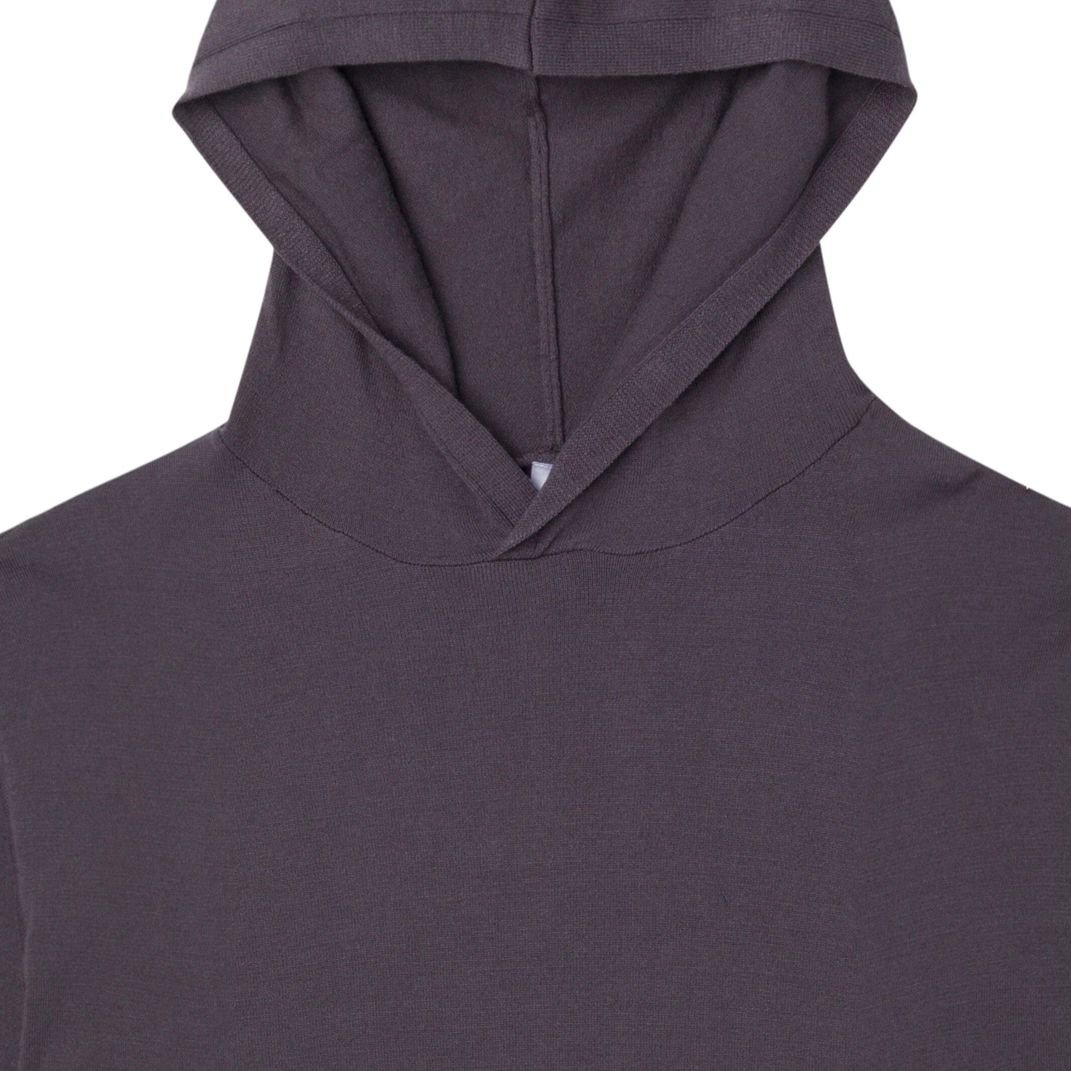 2-Piece Women's Dark Grey Hooded Waffle Top and Legging Viscose Set - Image 5