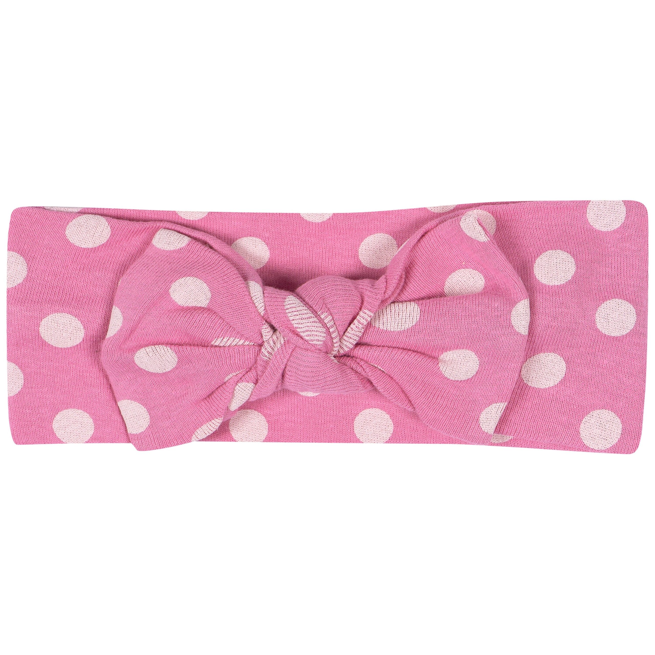 8-Piece Baby Girls Cool Headband & Mitten Set - Image 3