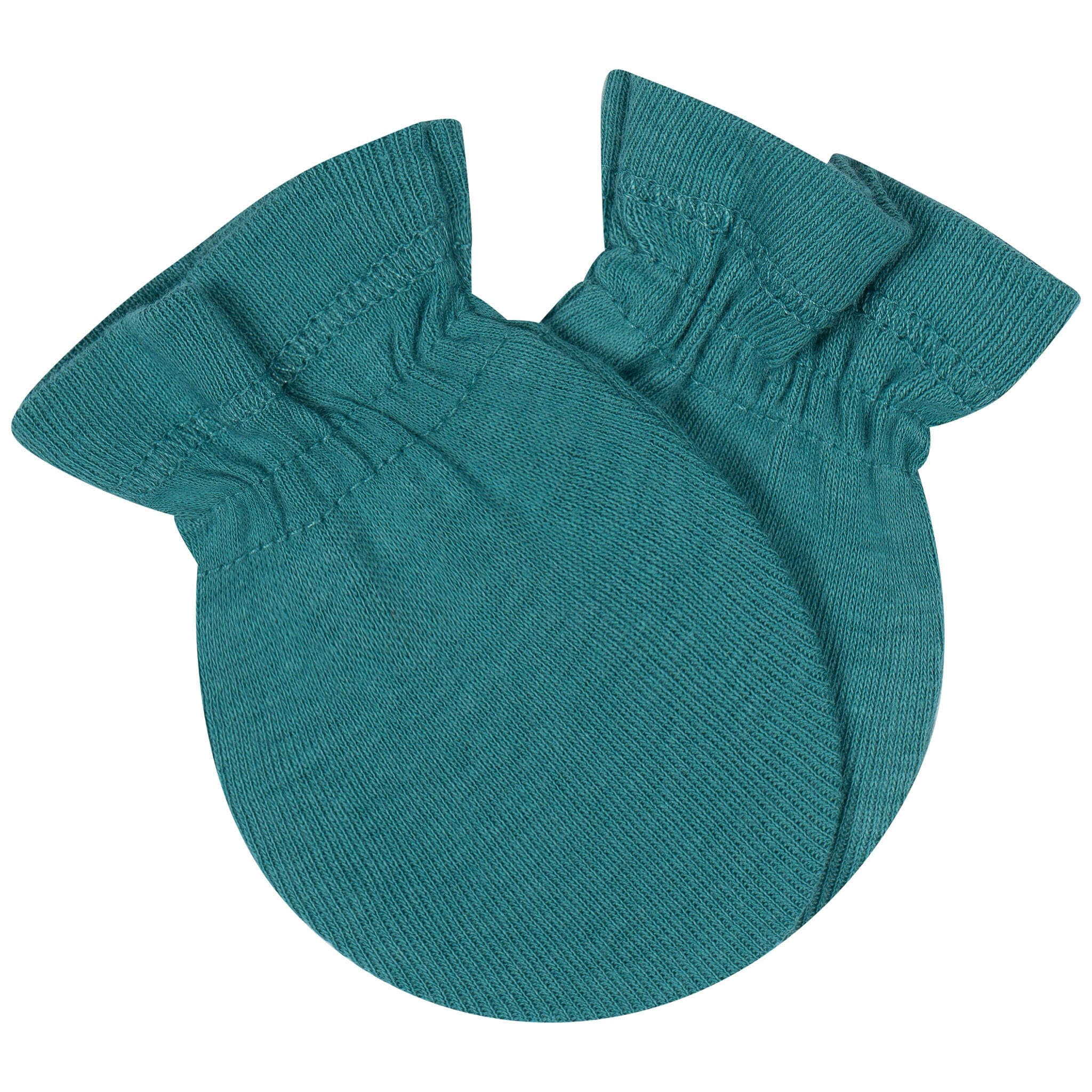8-Piece Baby Boys Blue Cap & Mitten Set - Image 2