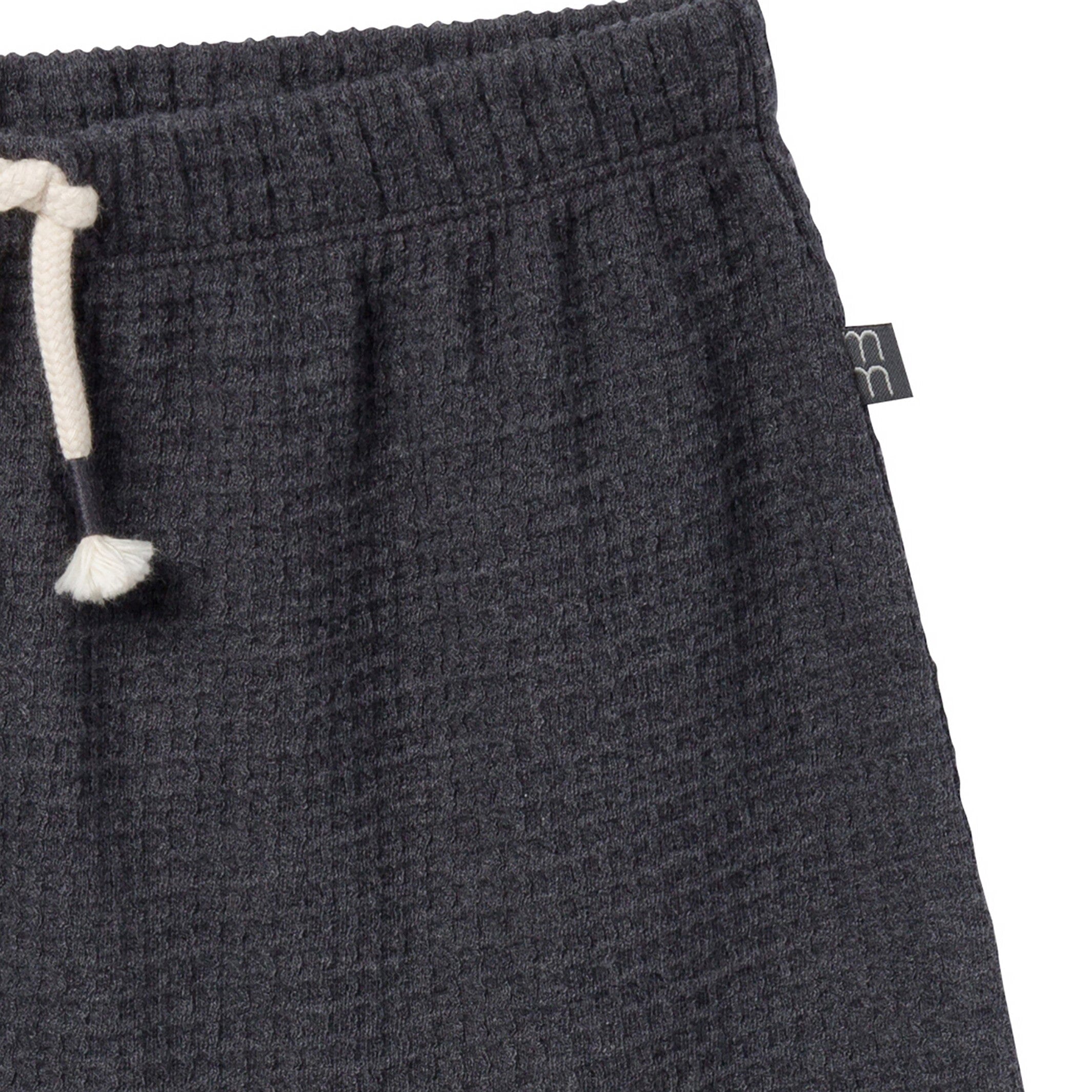 2-Piece Infant & Toddler Boys Charcoal Heather Pants and Shirt Set - Image 6
