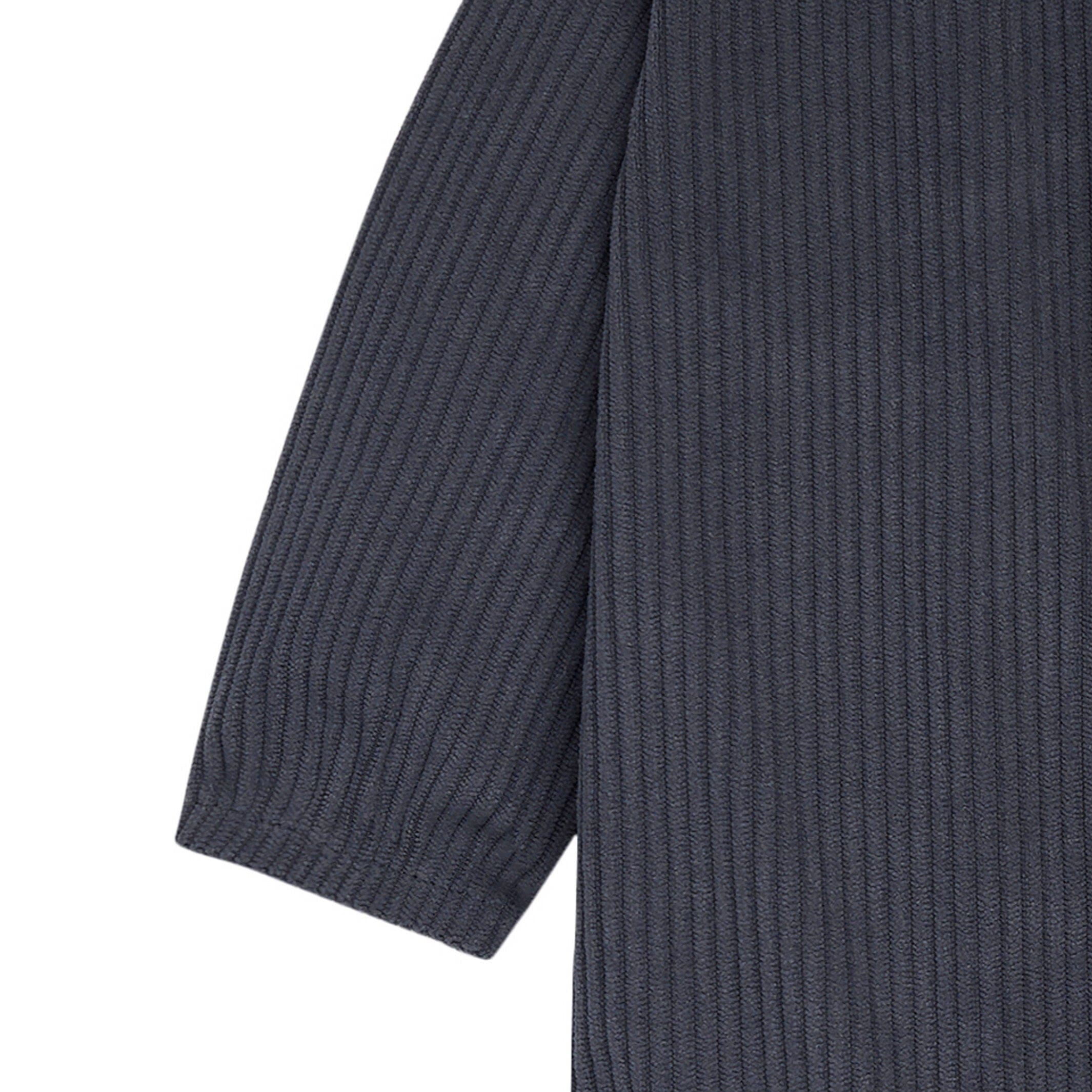 Baby Boys Navy Corduroy Romper - Image 4