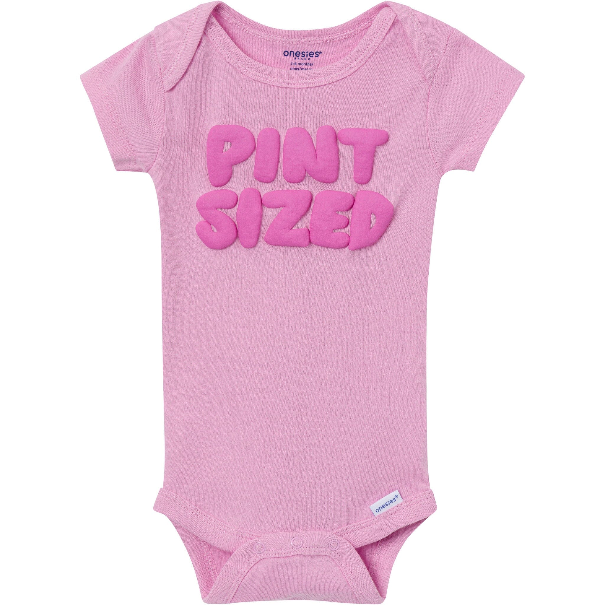 8-Pack Baby Girls Pint Sized Onesies Brand Bodysuits - Image 6