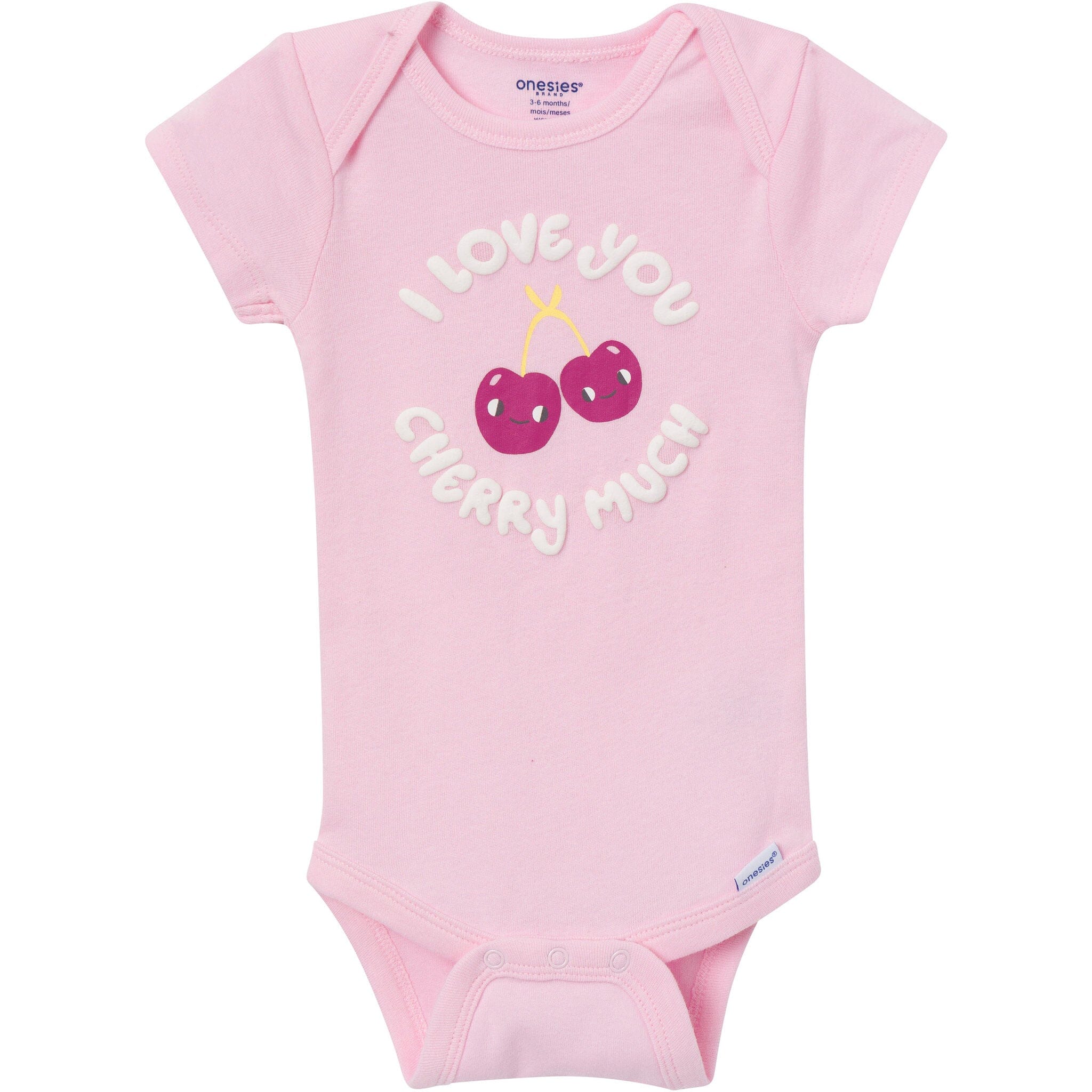 8-Pack Baby Girls Pint Sized Onesies Brand Bodysuits - Image 9