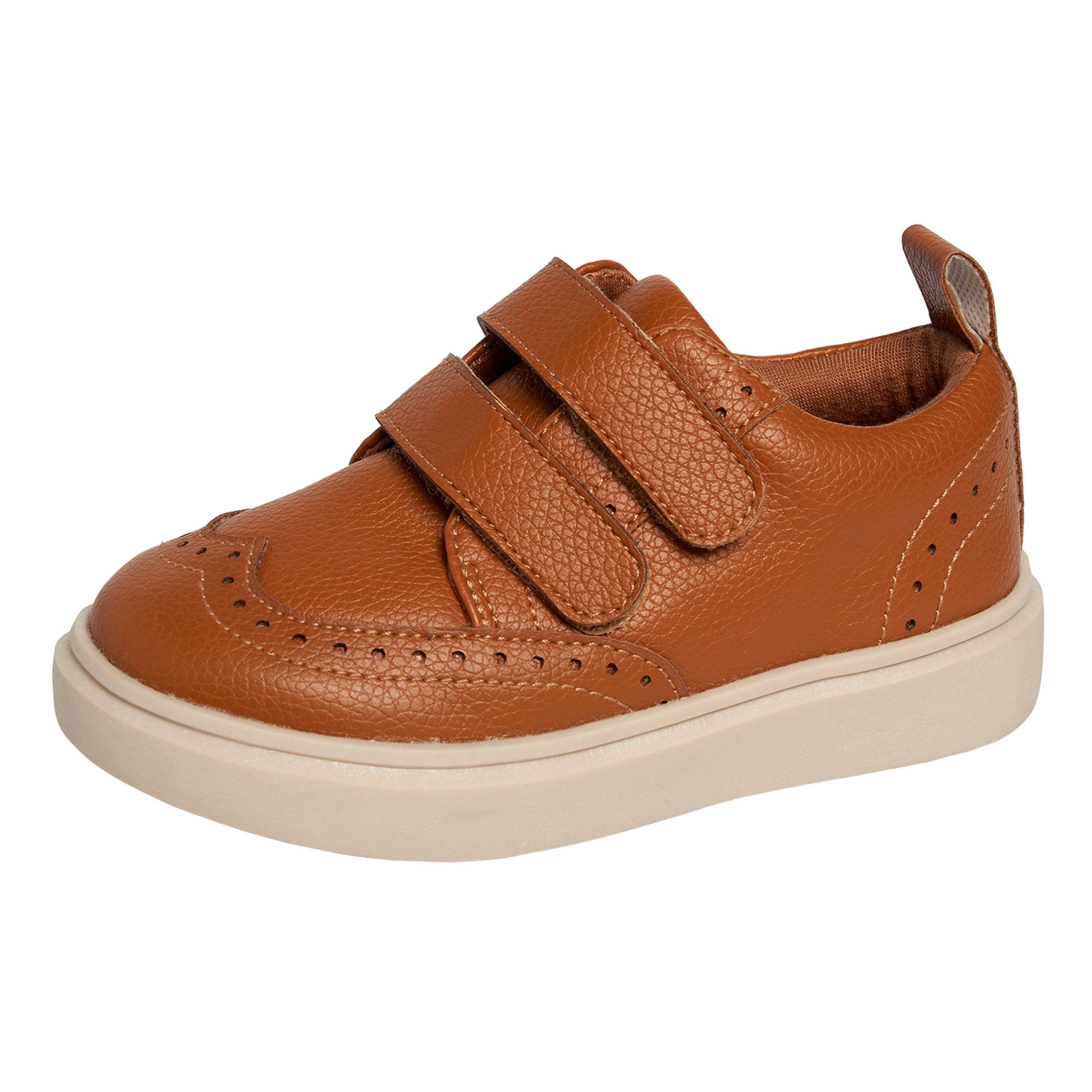 Infant & Toddler Boys Brown Wingtip Sneaker - Image 5