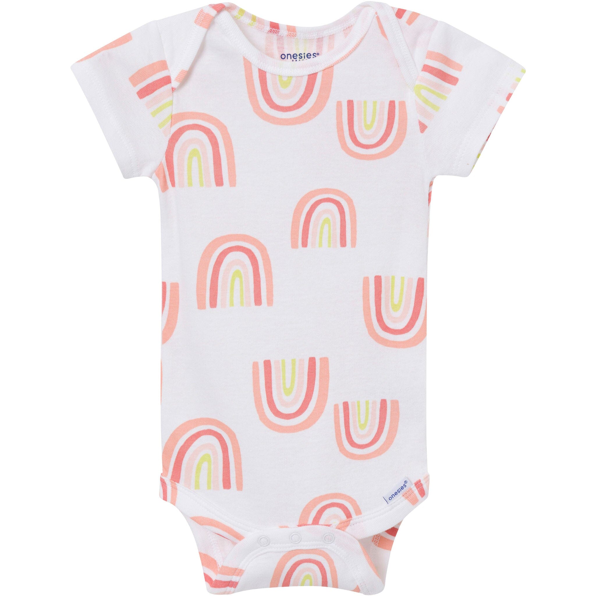 8-Pack Baby Girls Flower Power Onesies Brand Bodysuits - Image 5